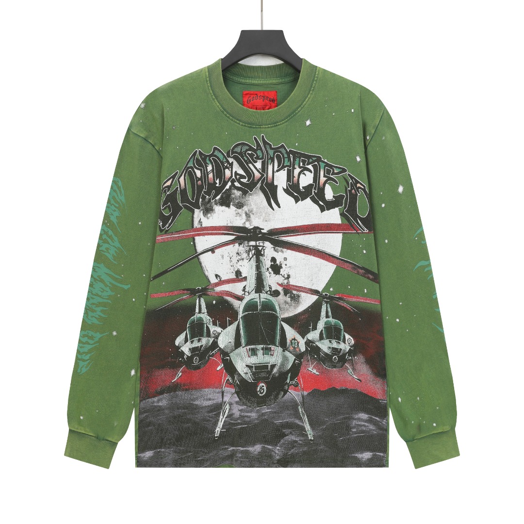 Godspeed Airstrike L/S T-Shirt - EUR FASHION