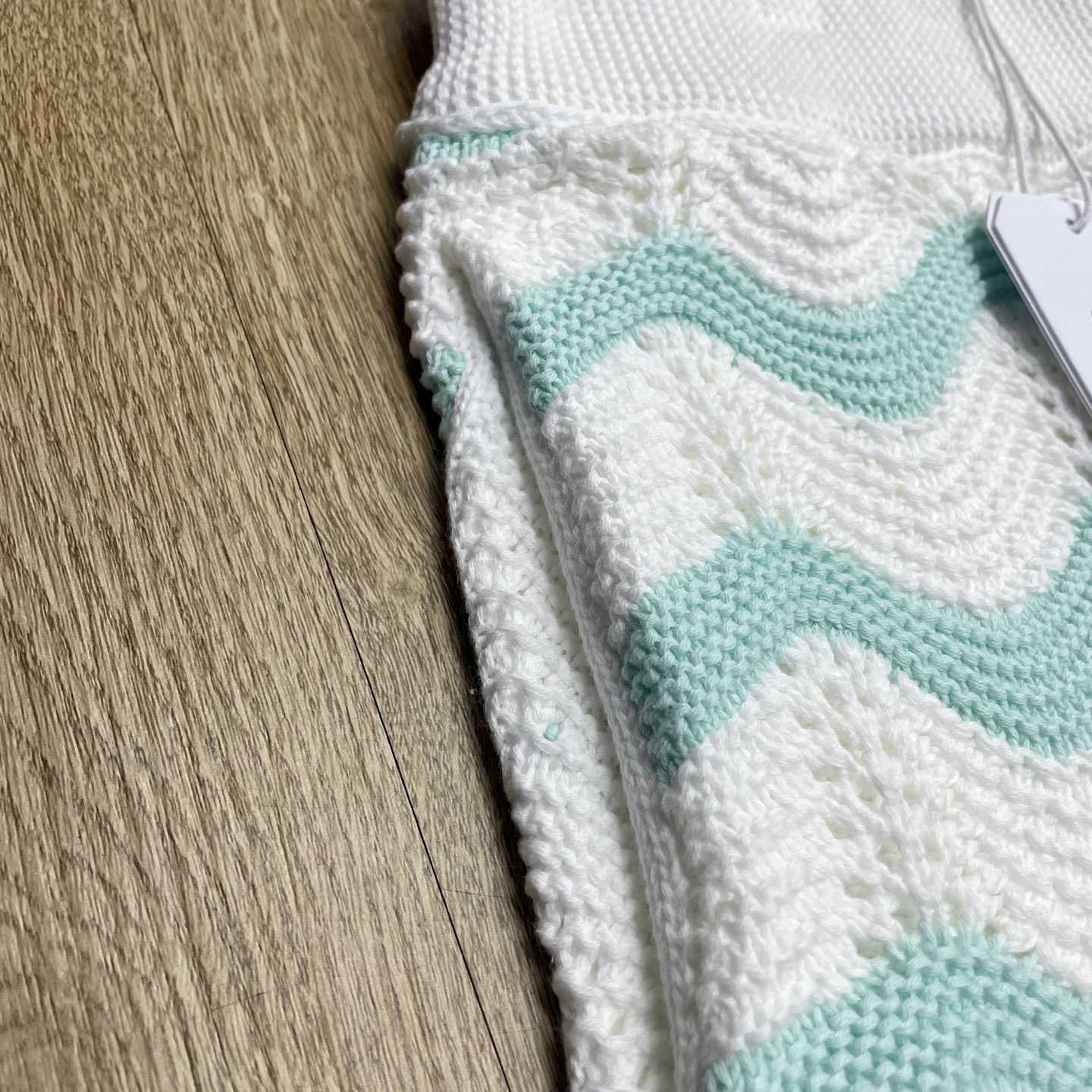 Casablanca Gradient Wave Cotton Crochet Shorts   D0111 - EUR FASHION