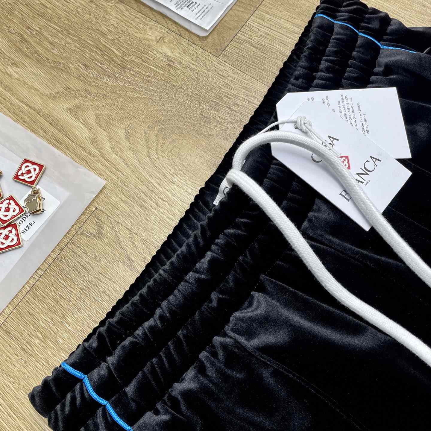 Casablanca Side-stripe Velour Track Pants   c1075 - EUR FASHION