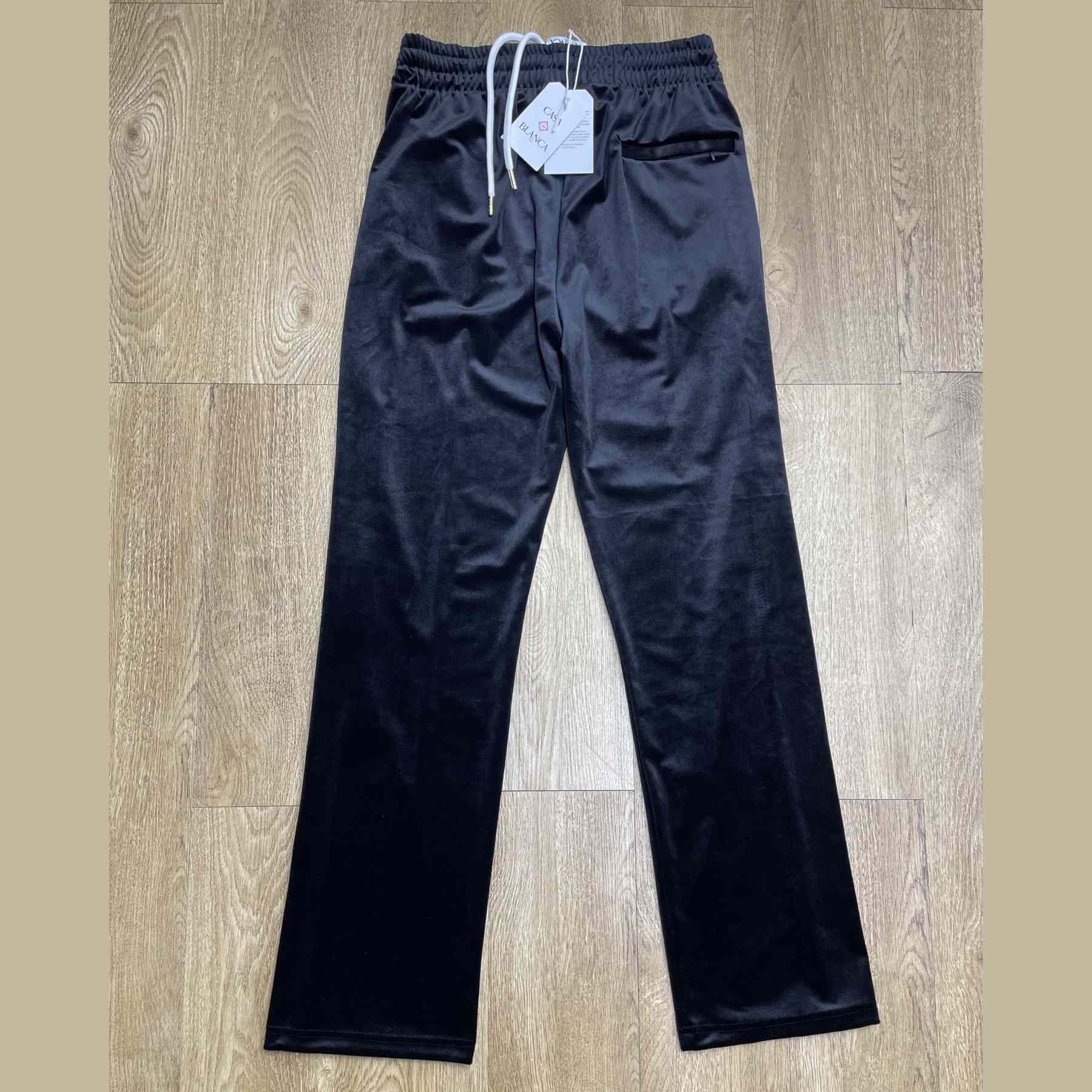 Casablanca Side-stripe Velour Track Pants   c1075 - EUR FASHION
