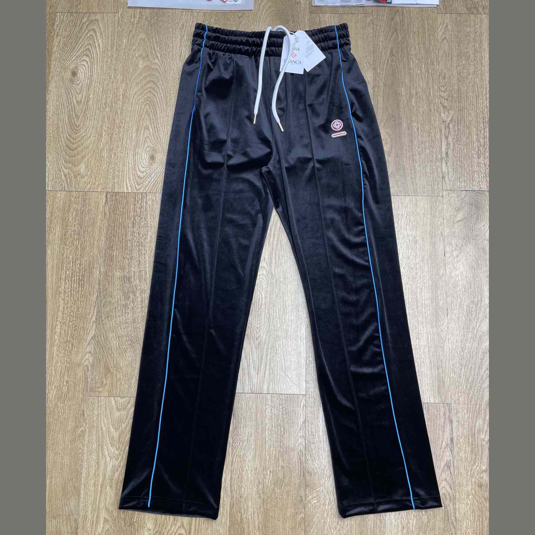 Casablanca Side-stripe Velour Track Pants   c1075 - EUR FASHION