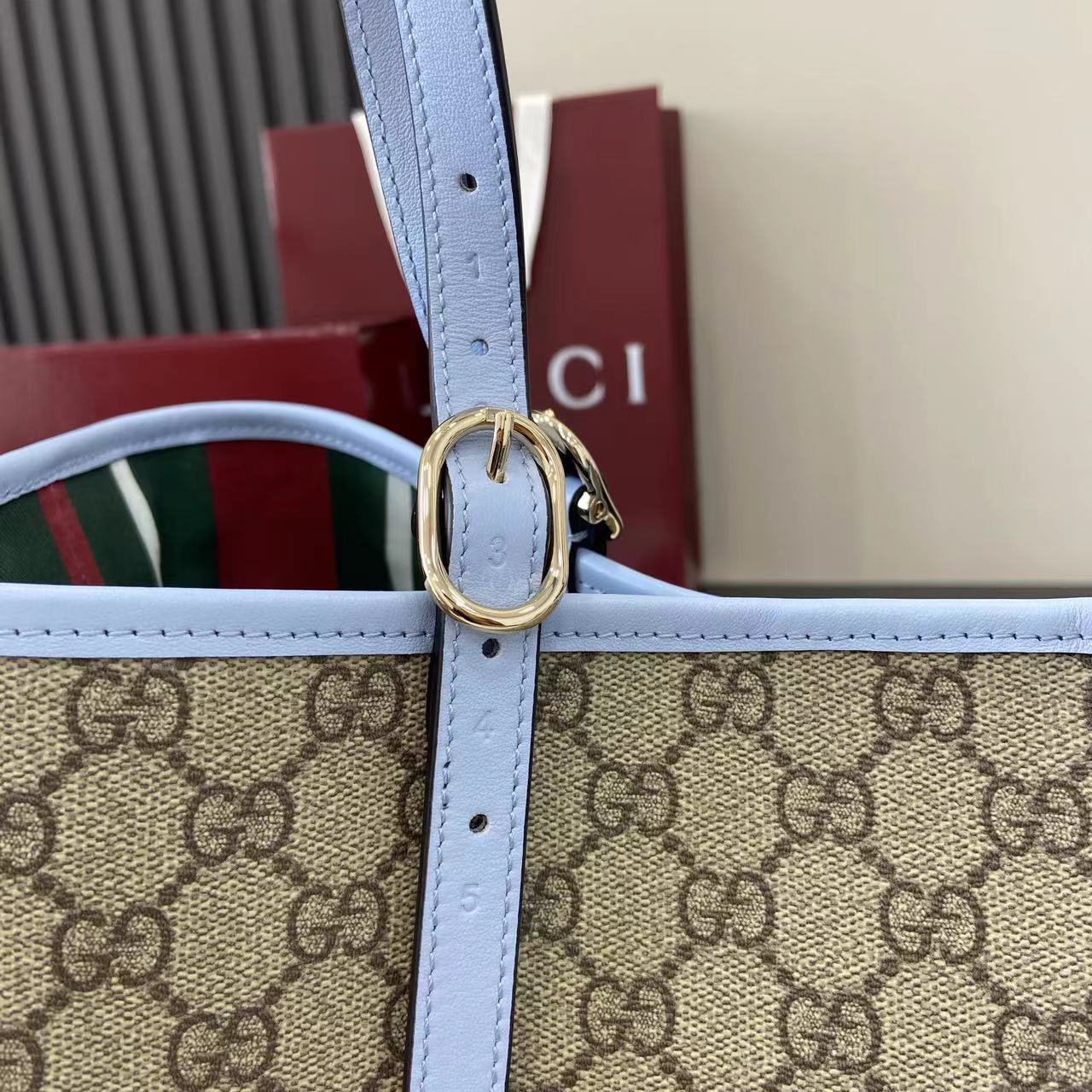 Gucci GG Emblem Large Tote Bag - EUR FASHION