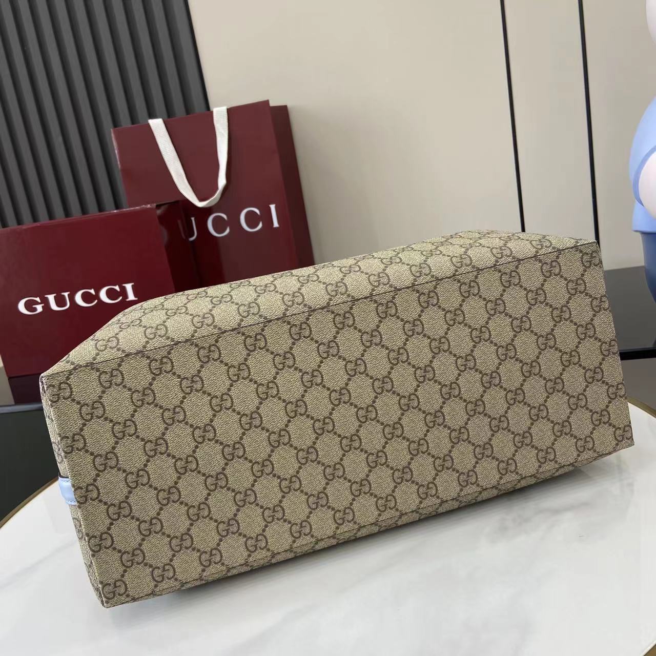 Gucci GG Emblem Large Tote Bag - EUR FASHION