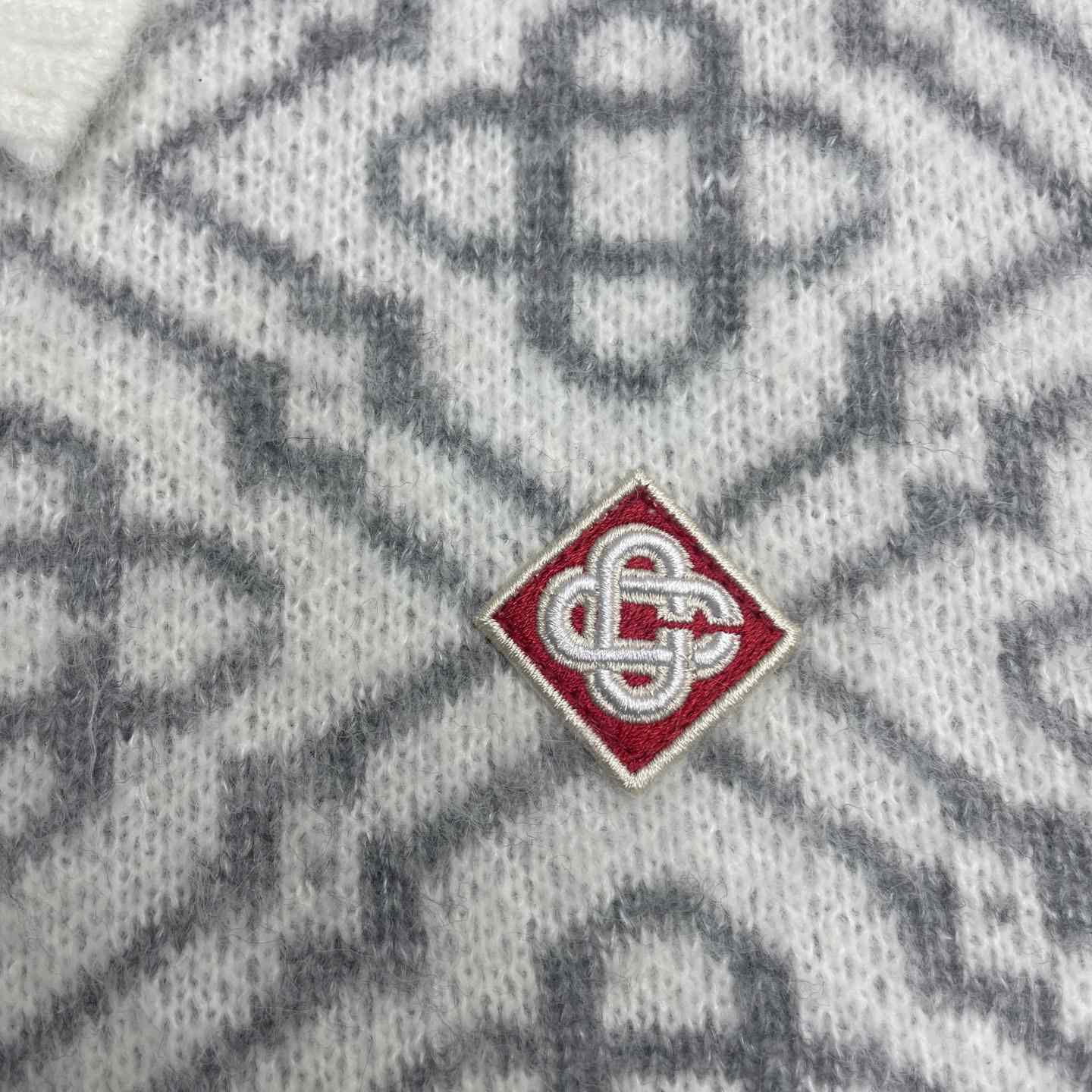 Casablanca Logo-pattern Zip-fastening Cardigan   D0115 - EUR FASHION