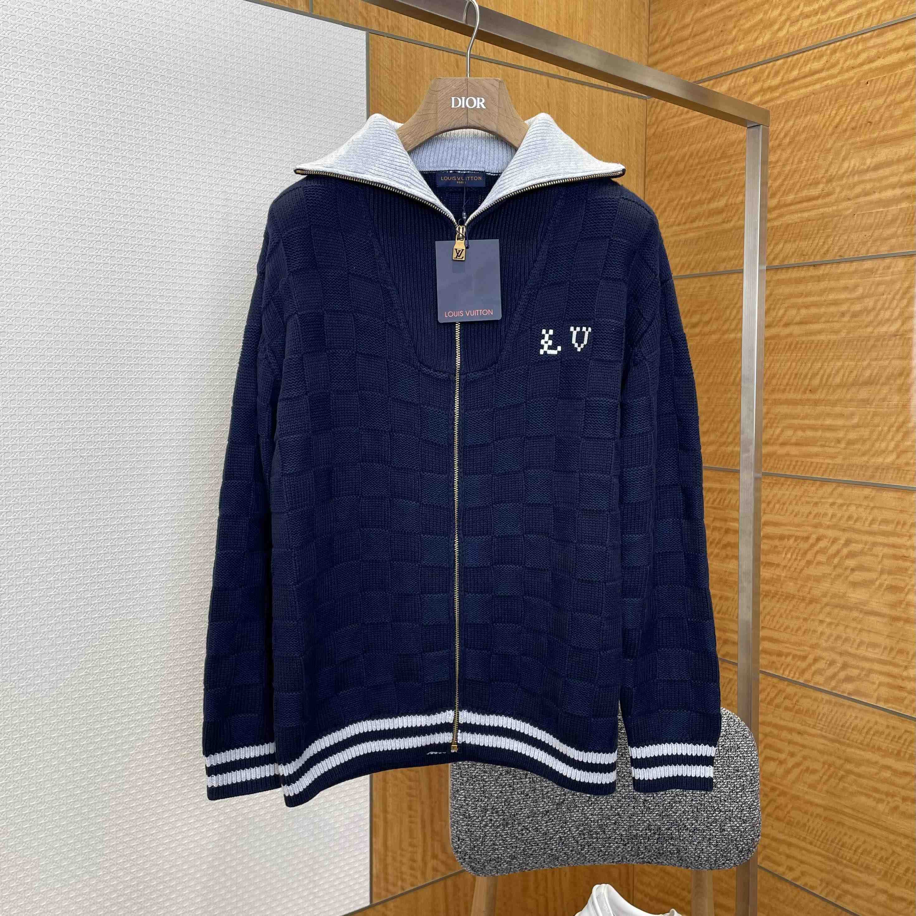 Louis Vuitton Damier Knit Blouson   1AJBVN - EUR FASHION