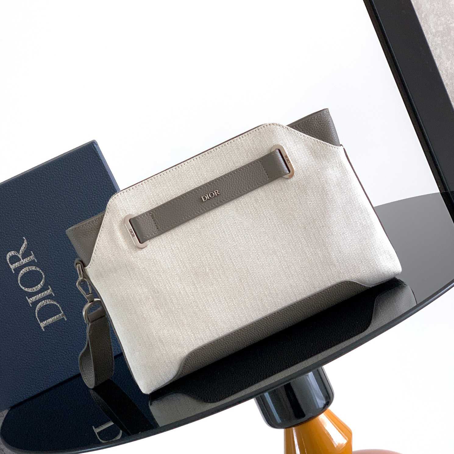 Dior Normandie A5 Triangle Pouch  - EUR FASHION