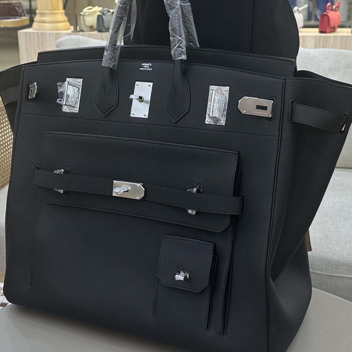 Hermes Togo HAC Multipockets Birkin 50 - EUR FASHION