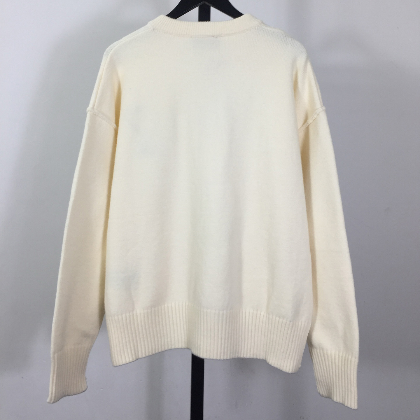 AMI Paris Ami De Coeur Wool Cardigan - EUR FASHION