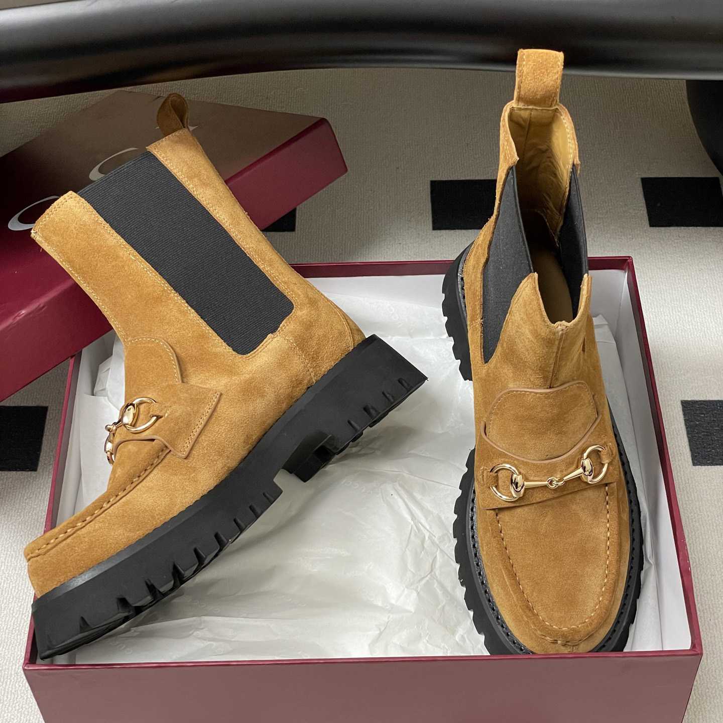 Gucci Women's Ankle Boot With Horsebit - EUR FASHION