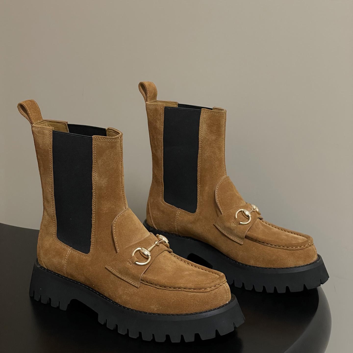 Gucci Women's Ankle Boot With Horsebit - EUR FASHION