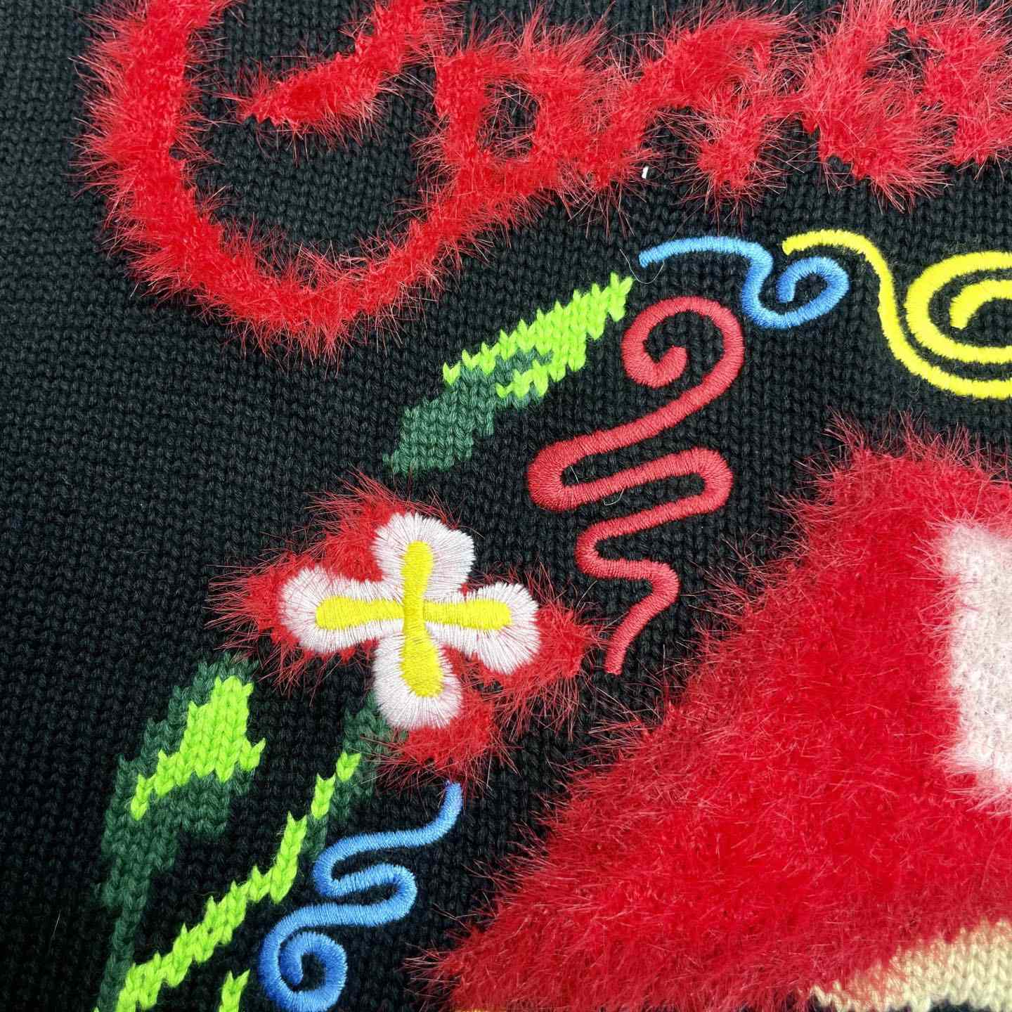 Casablanca Cotton Embroidered Mushroom Jumper  D0113 - EUR FASHION