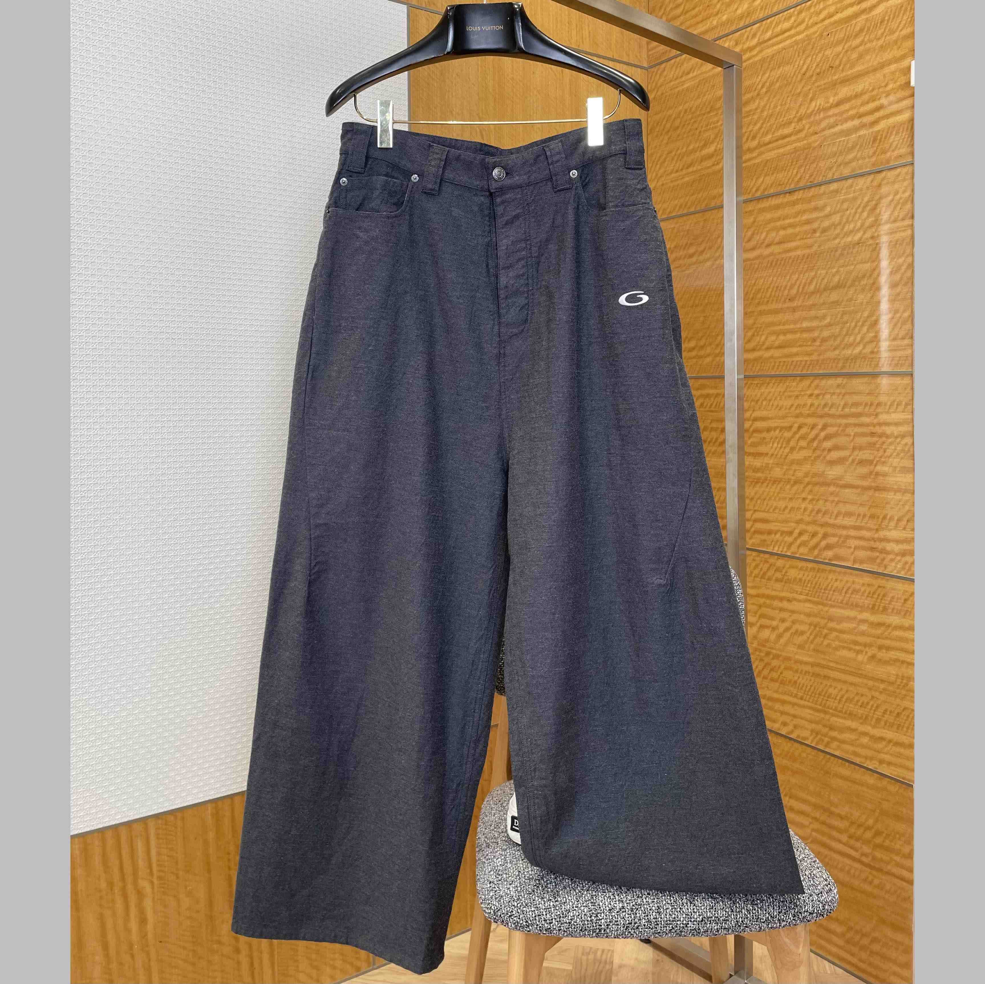 Balenciaga Men's Trompe L'oeil Sweatpants In Anthracite - EUR FASHION