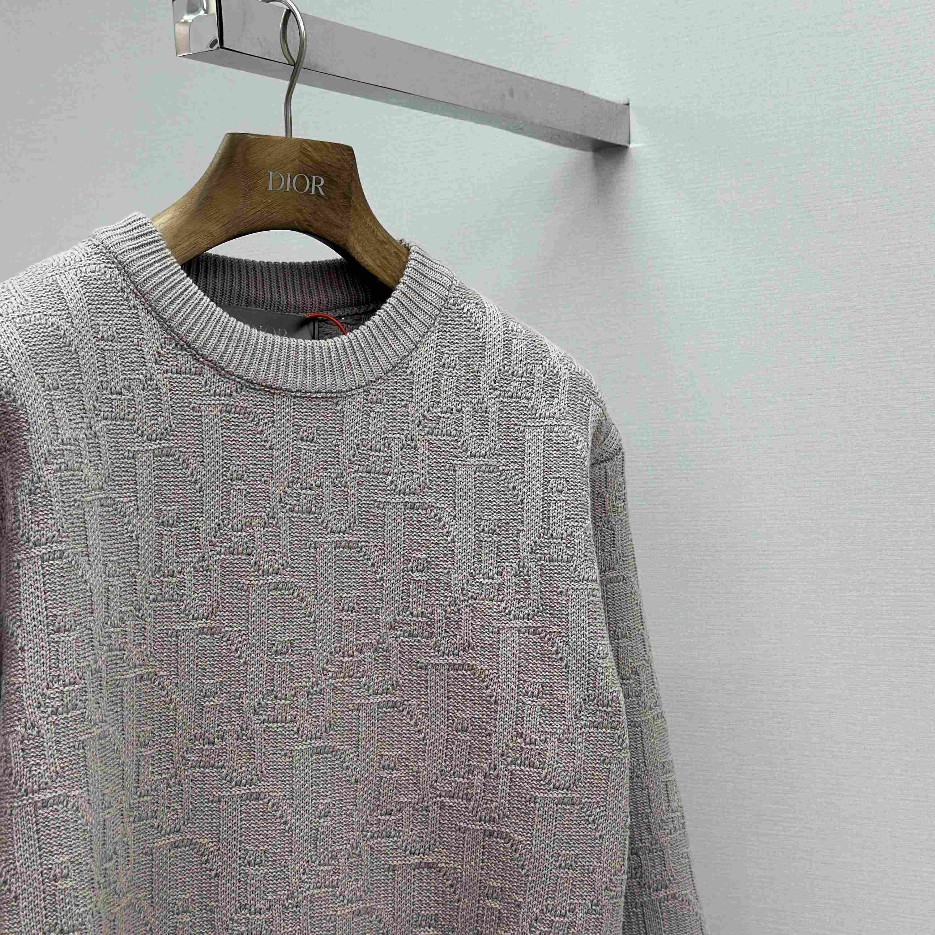 Dior Oblique Cotton Blend Sweater - EUR FASHION