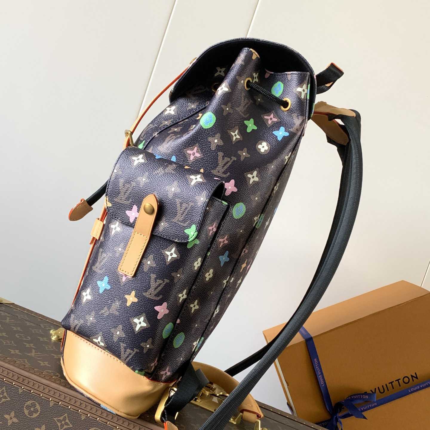  Louis Vuitton x Takashi Murakami Christopher Backpack   M25240 - EUR FASHION
