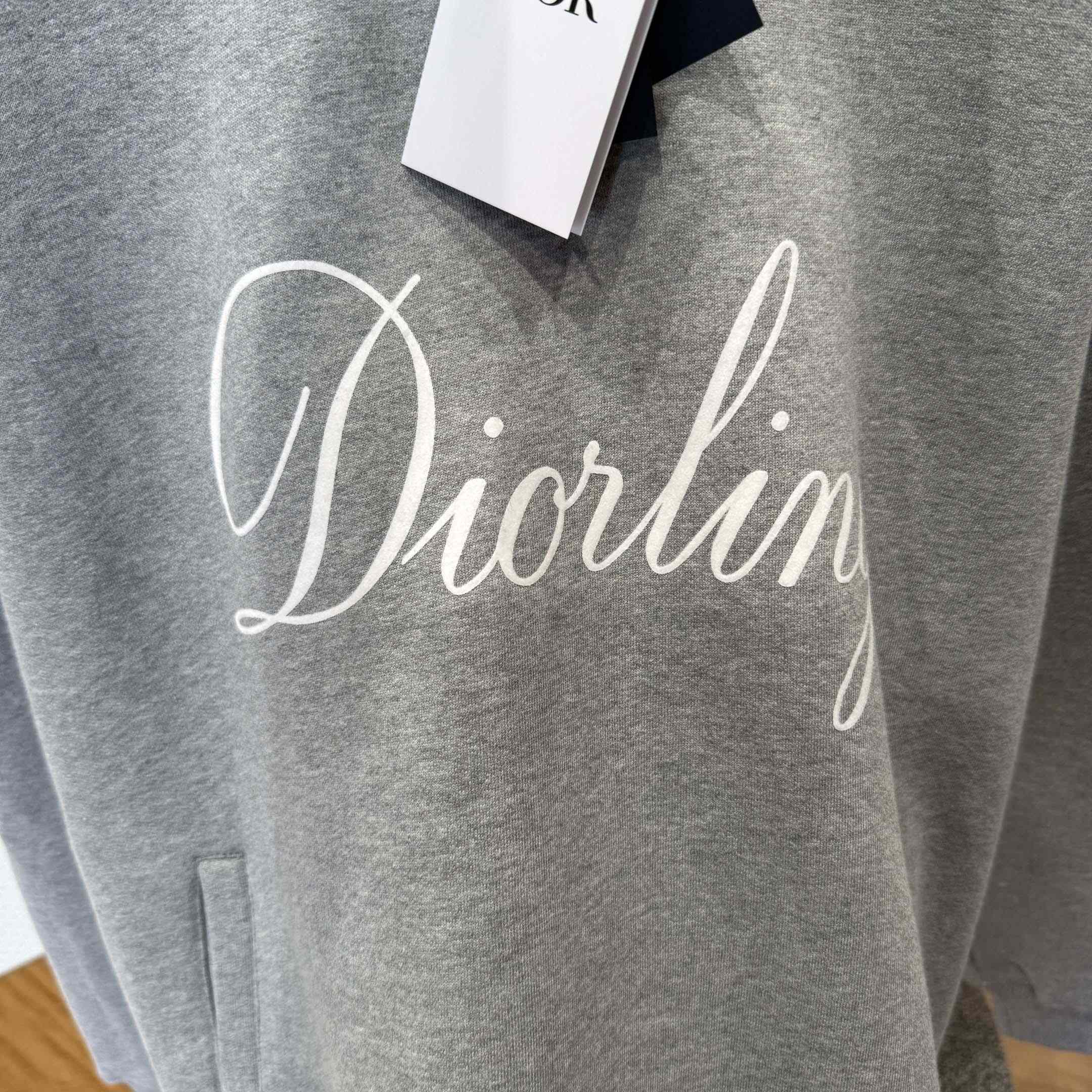 Dior Diorling Sweatshirt with Zipped Collar - EUR FASHION