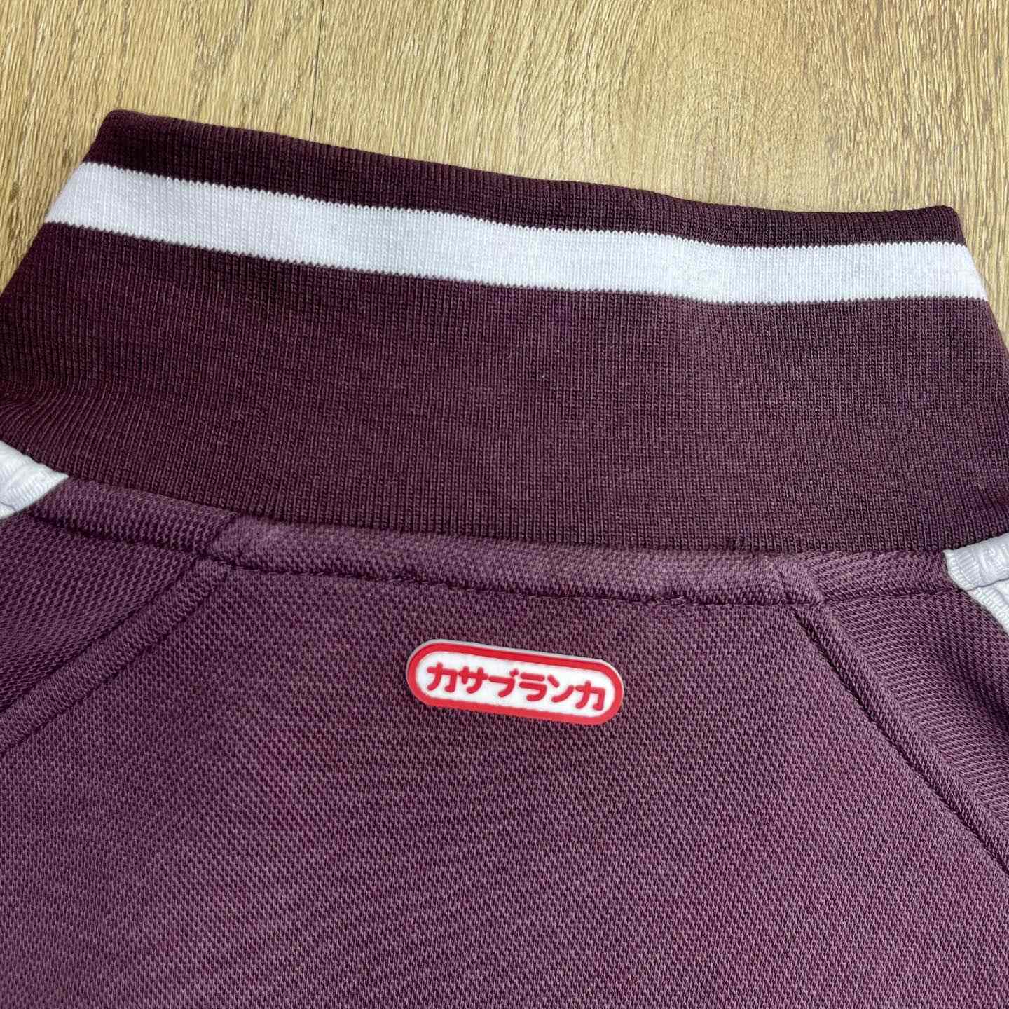 Casablanca Quarter Zip Laurel Sweatshirt   c1104 - EUR FASHION