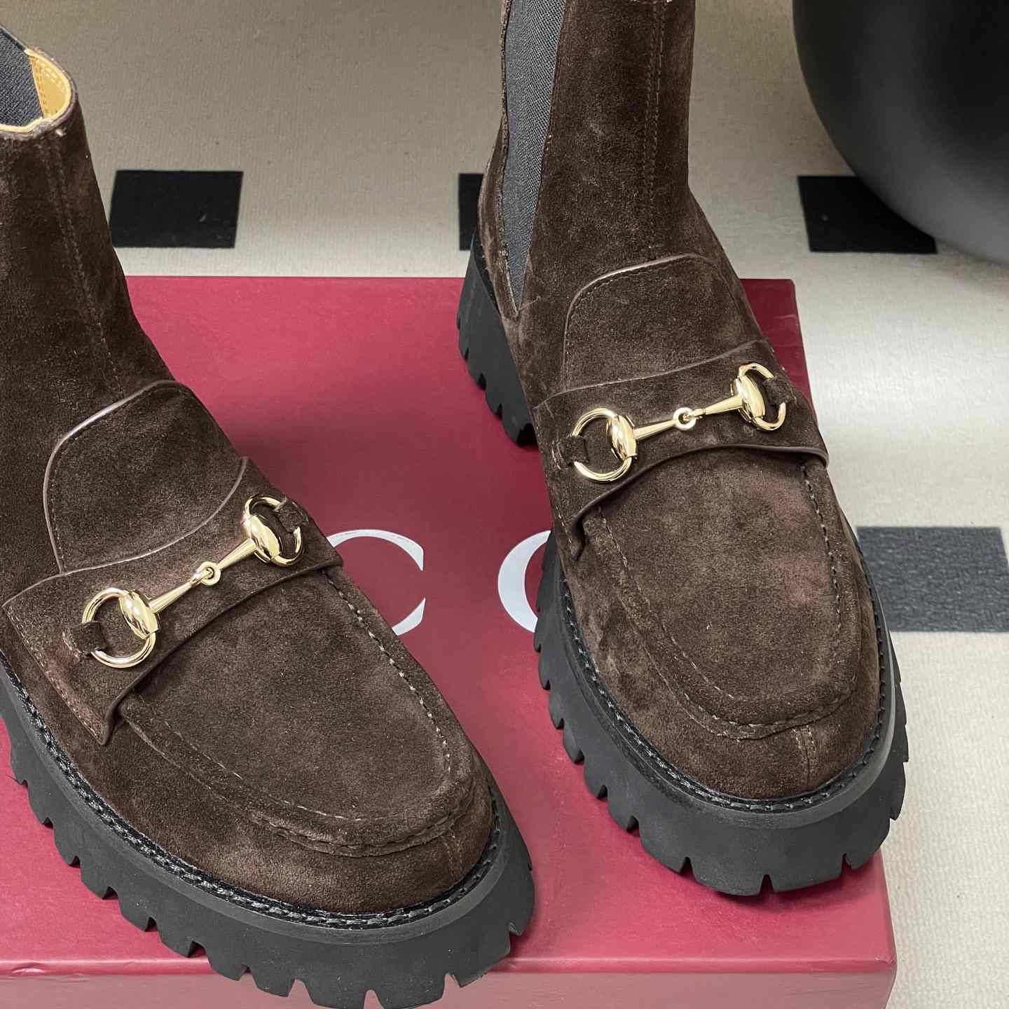 Gucci Women's Ankle Boot With Horsebit - EUR FASHION