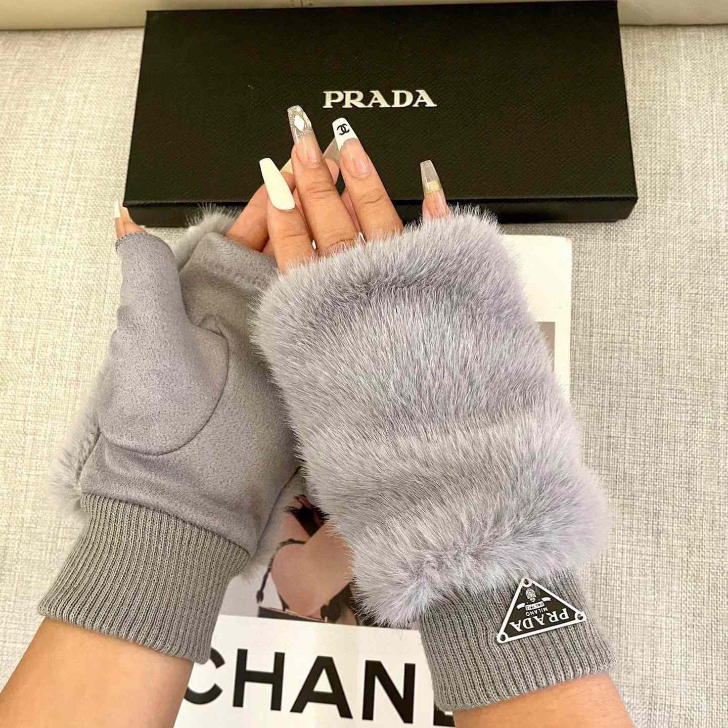 Prada Women's Gloves  - EUR FASHION
