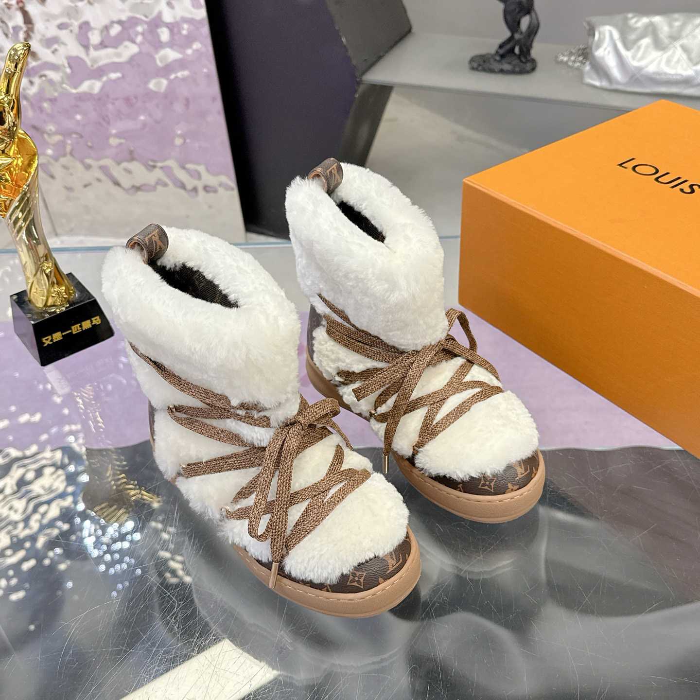 Louis Vuitton LV Cloud Lace-Up Ankle Boot Sneaker  1AIV37 - EUR FASHION