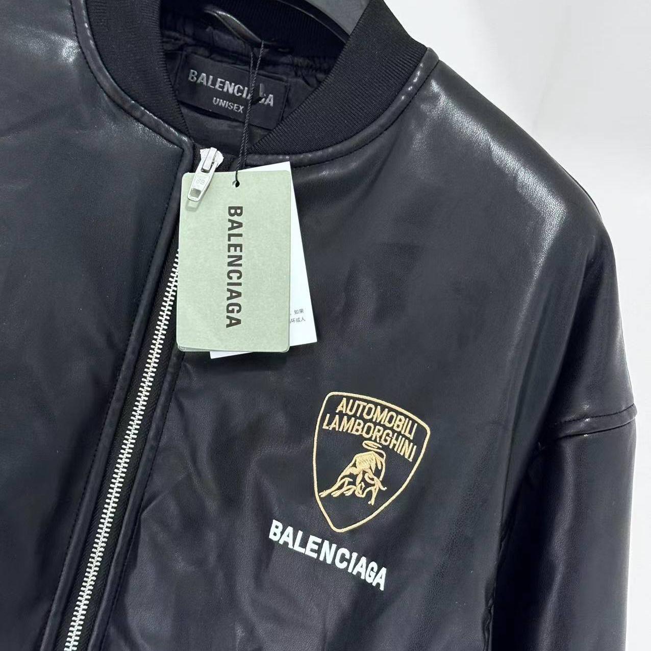 Balenciaga Automobil Lamborghini Oversized Bomber Jacket - EUR FASHION