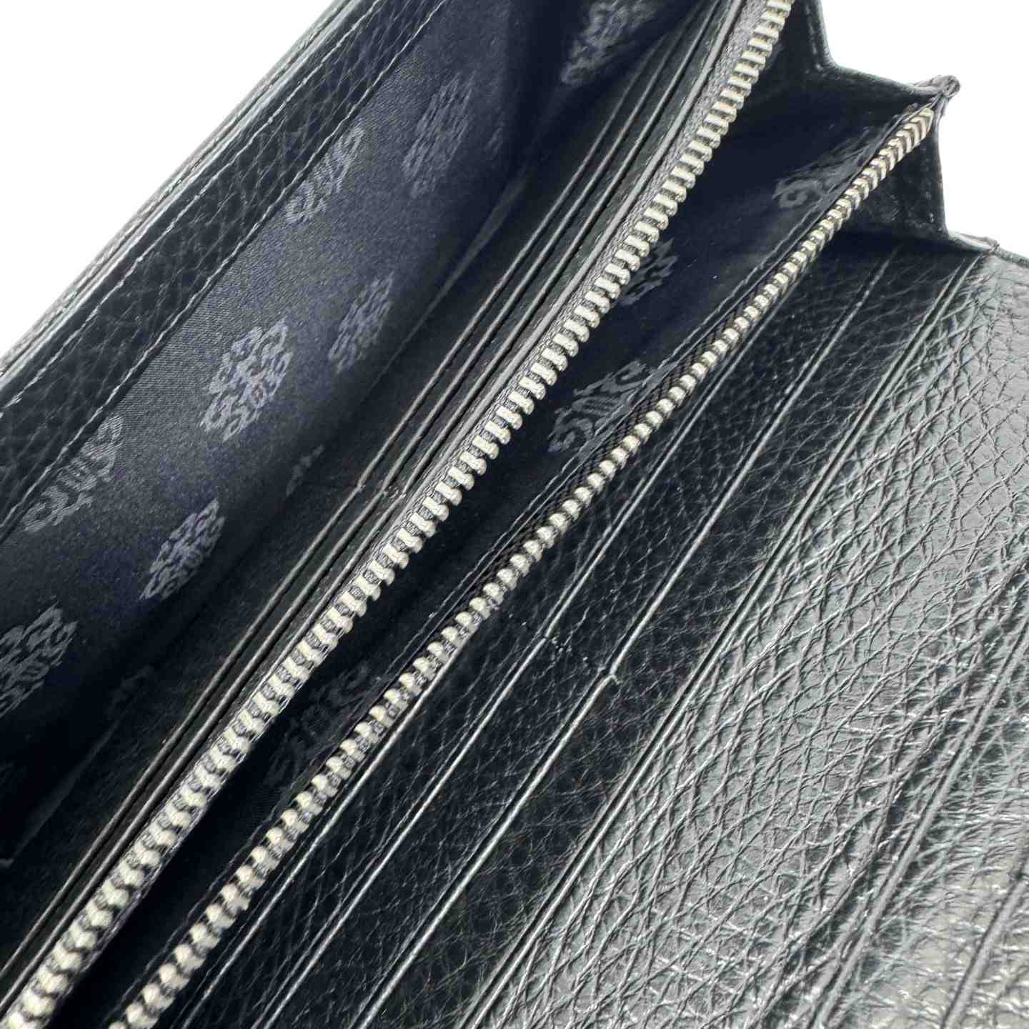 Chrome Heart Leather Cross Wallet - EUR FASHION