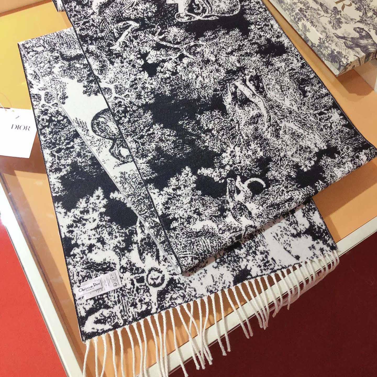 Dior Toile de Jouy Sauvage Scarf - EUR FASHION
