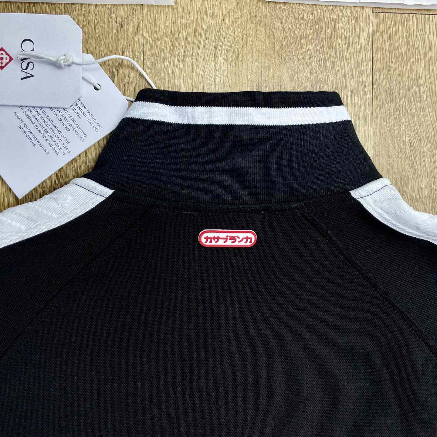 Casablanca Quarter Zip Laurel Sweatshirt   c1108 - EUR FASHION