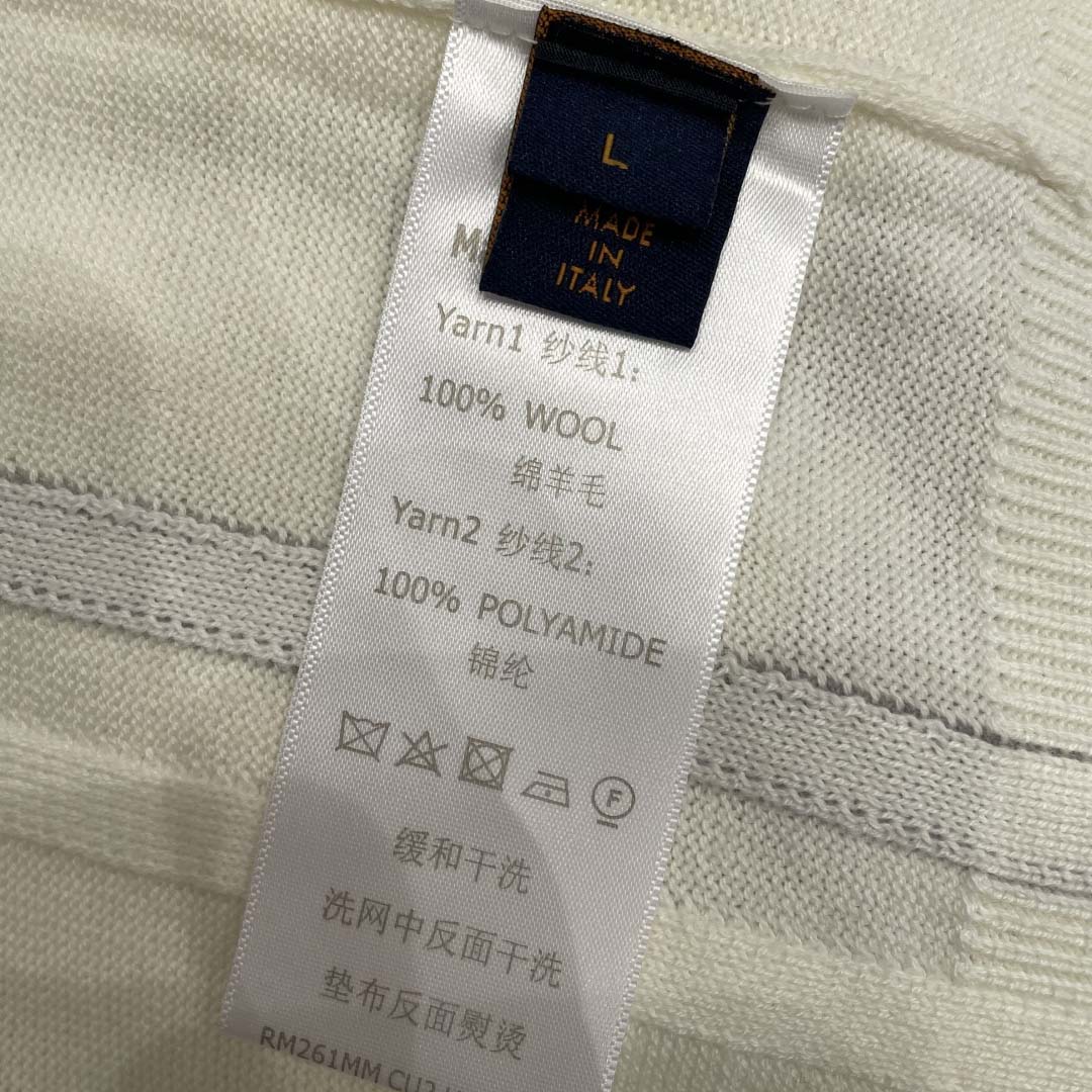 Louis Vuitton Graphic Knitted Crewneck    1AJBW1 - EUR FASHION