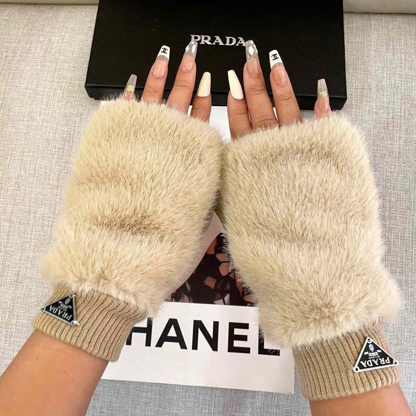 Prada Women's Gloves  - EUR FASHION