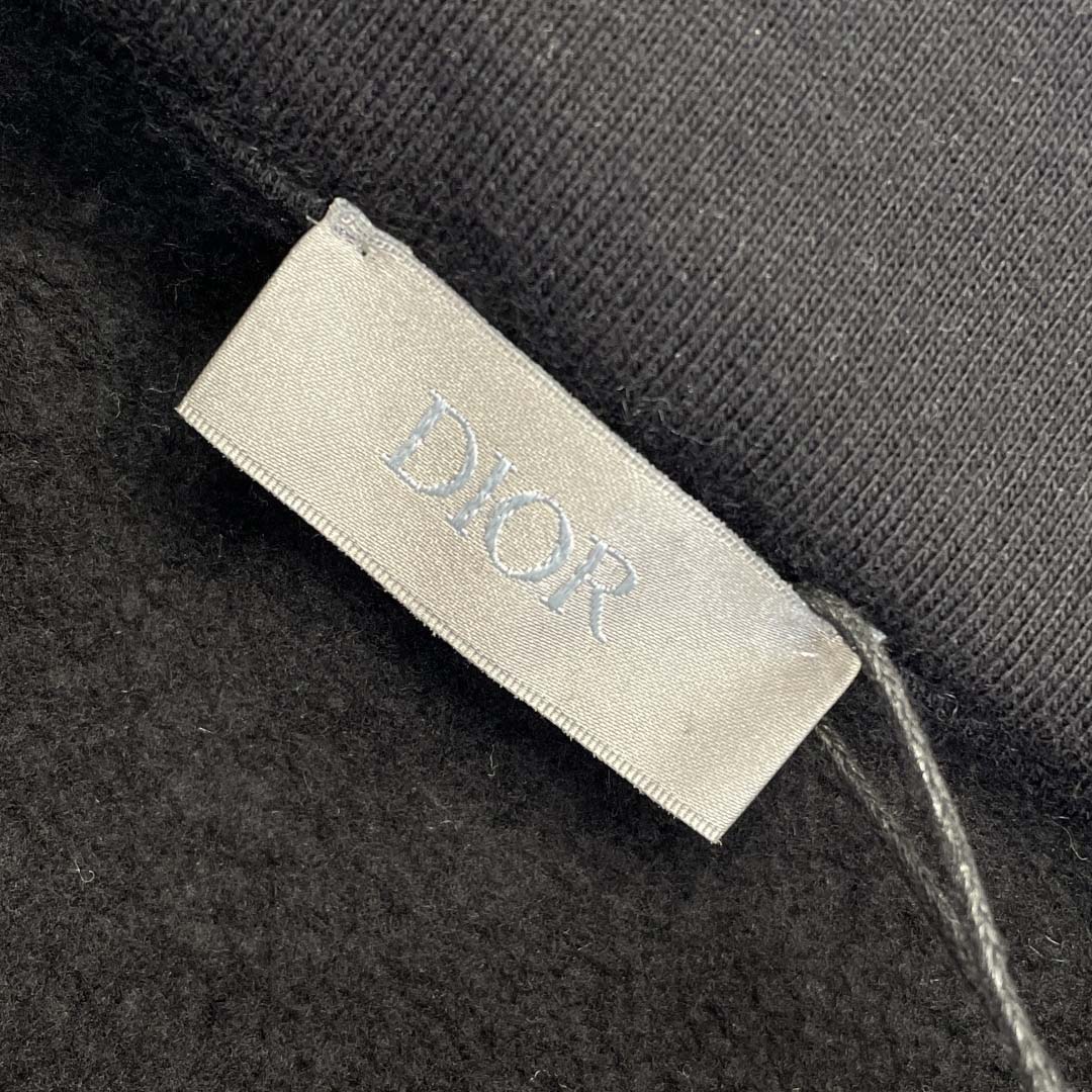 Dior Diorling Sweatshirt with Zipped Collar - EUR FASHION