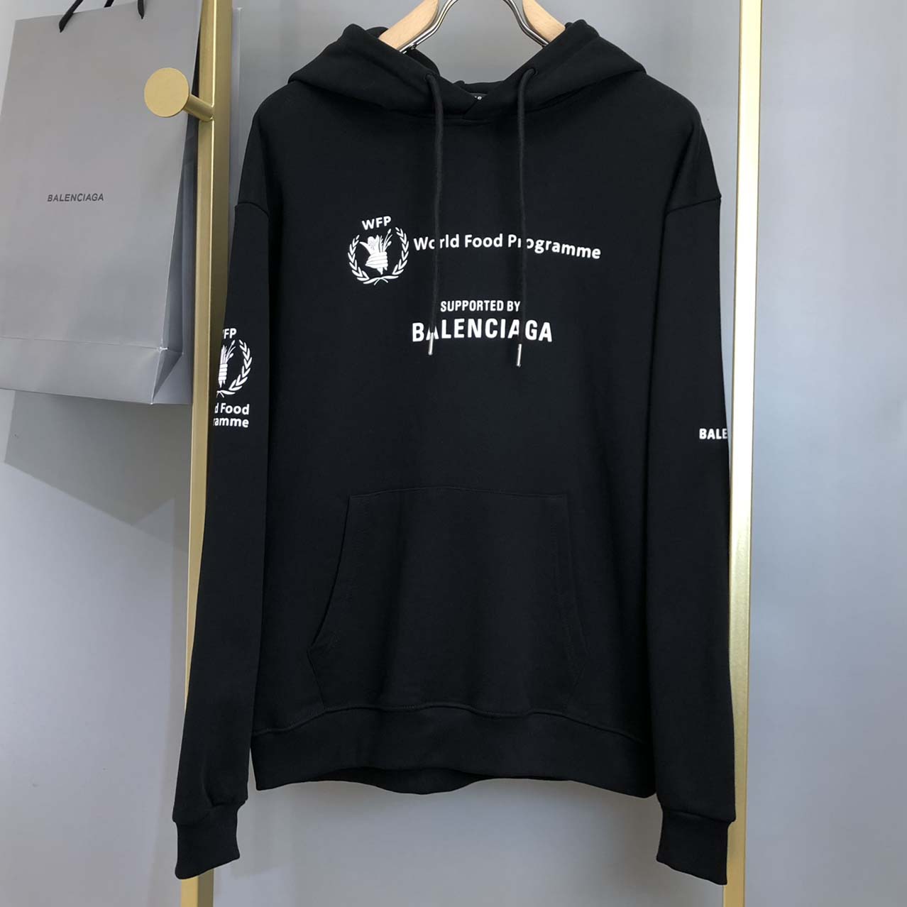 Balenciaga WFP Food Alphabet Hoodie - EUR FASHION