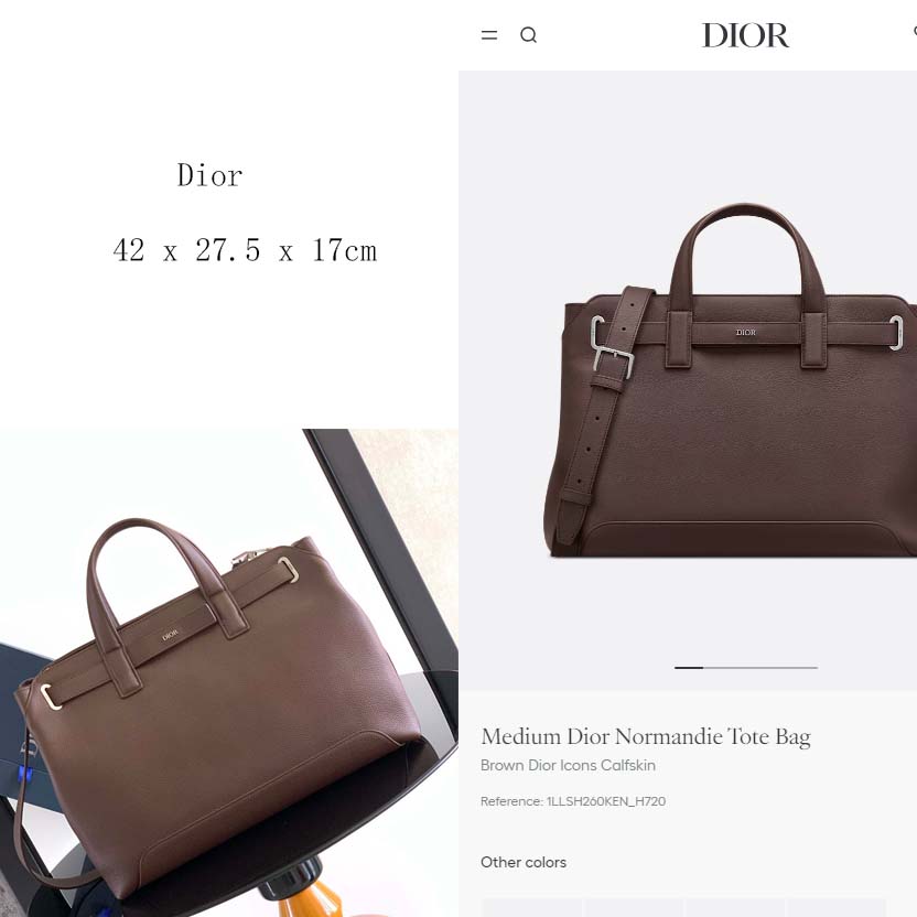 Dior Medium Dior Normandie Tote Bag  - EUR FASHION