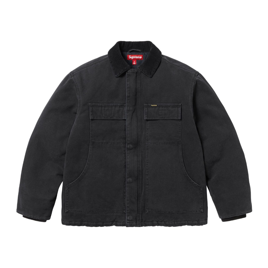 Supreme Old English Canvas Work Jacket - EUR FASHION