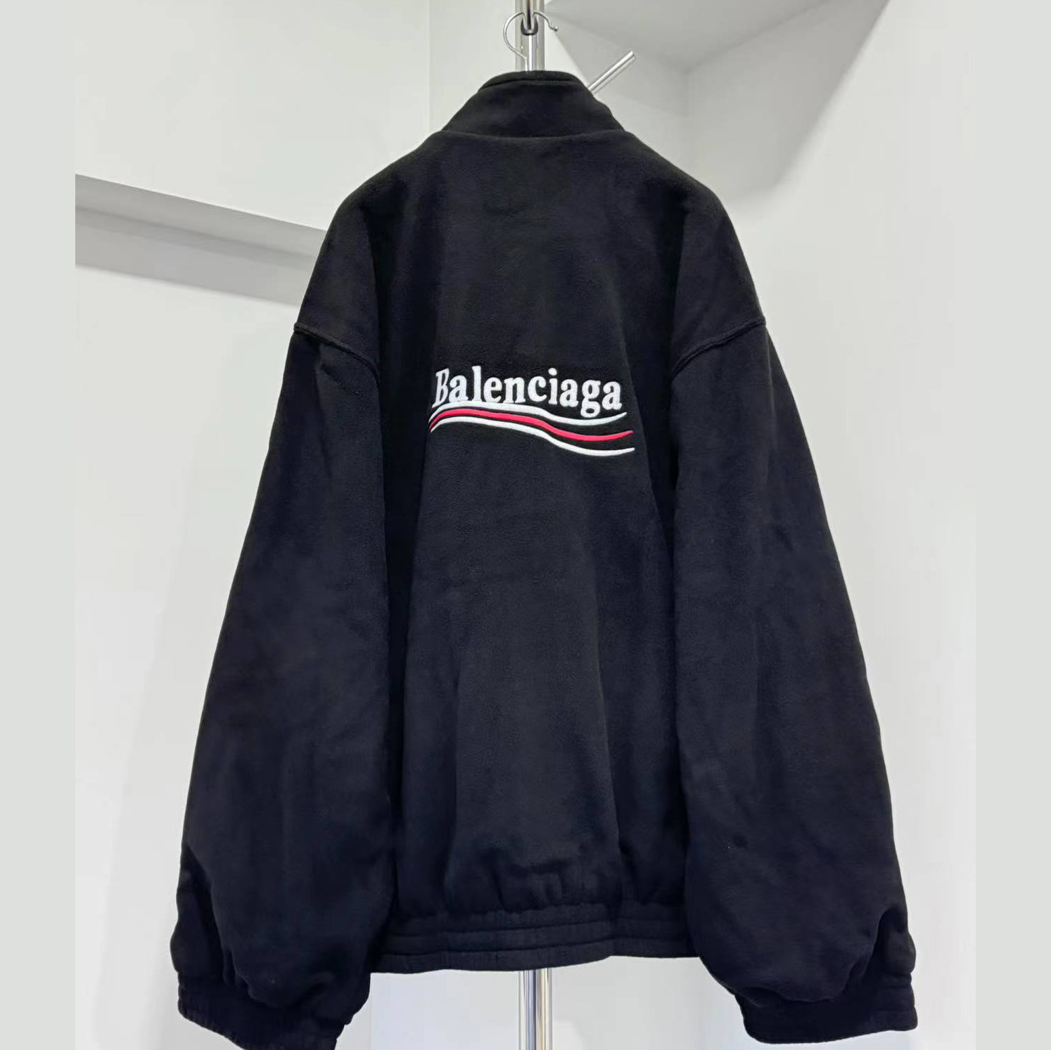 Balenciaga Political Campaign Zip-Up Jacket - EUR FASHION