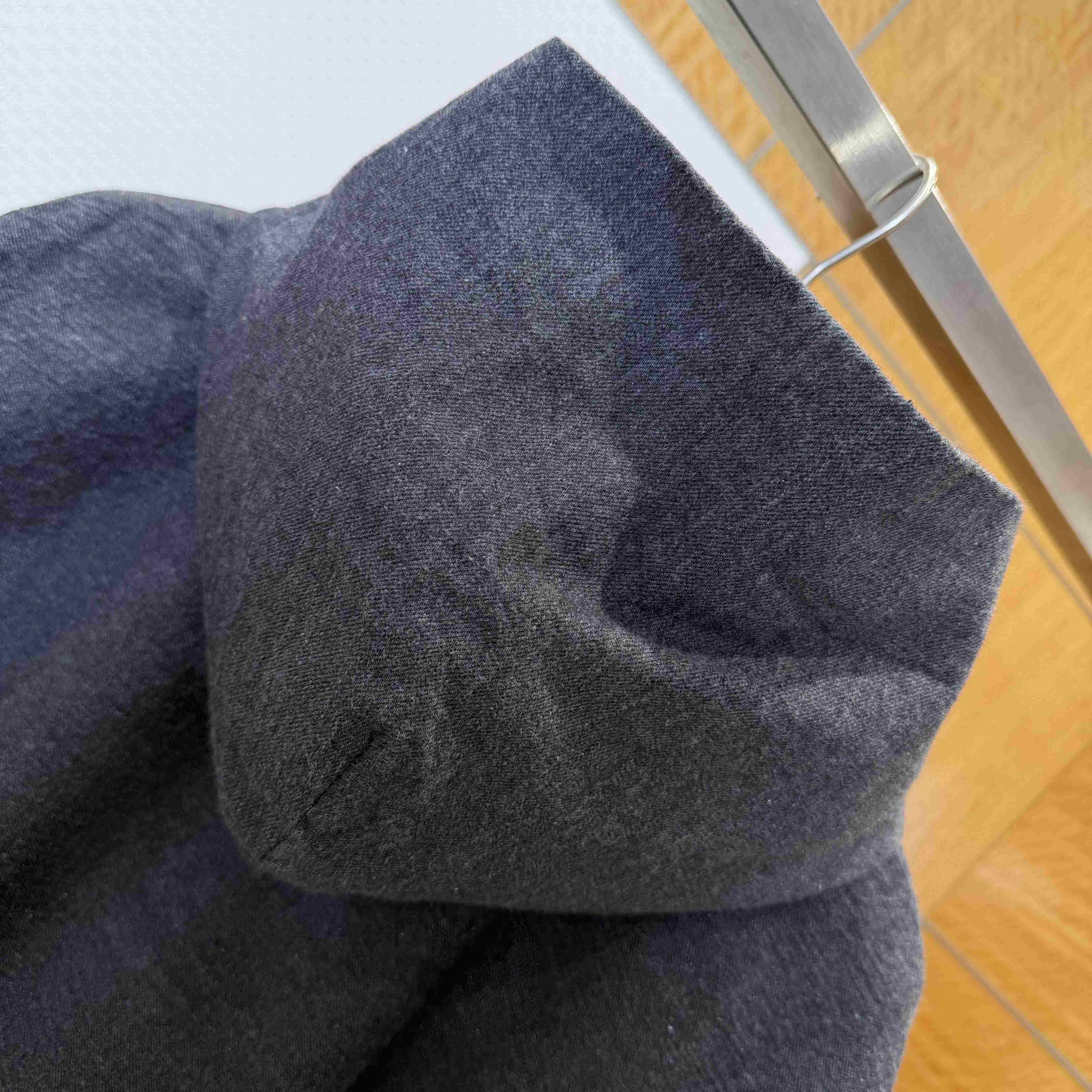 Balenciaga Men's Trompe L'œil Hoodie in Anthracite - EUR FASHION