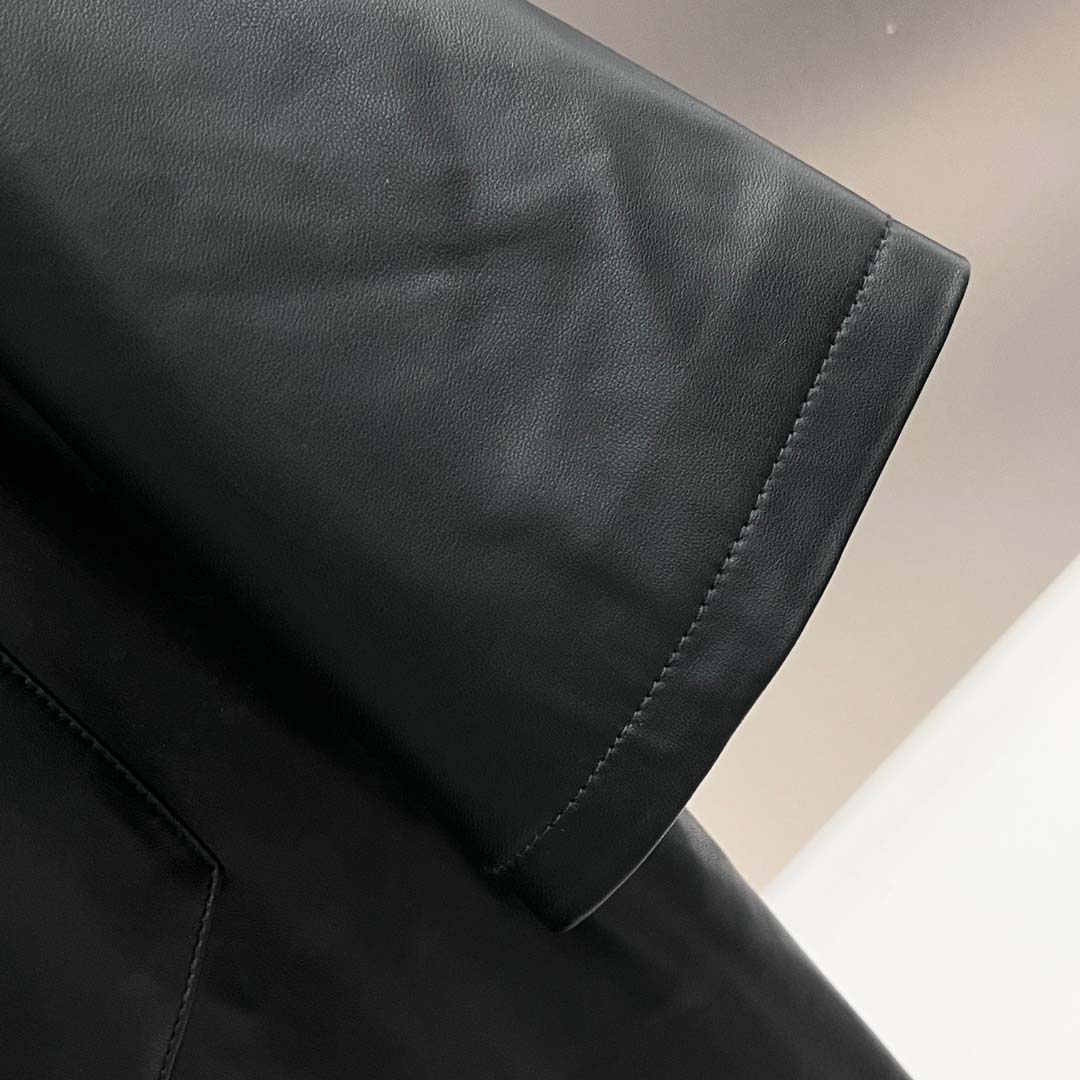 Prada Nappa Leather Shirt - EUR FASHION