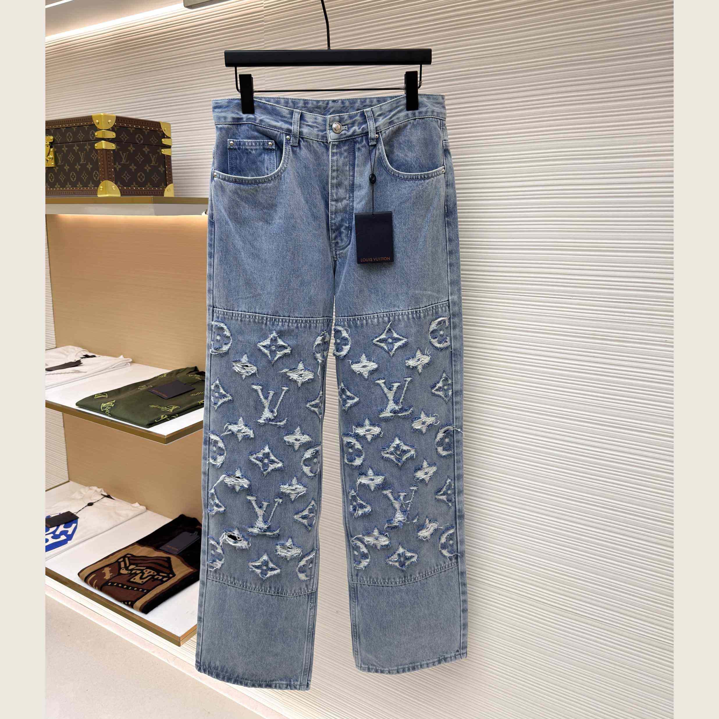 Louis Vuitton Denim Skate Jeans - EUR FASHION