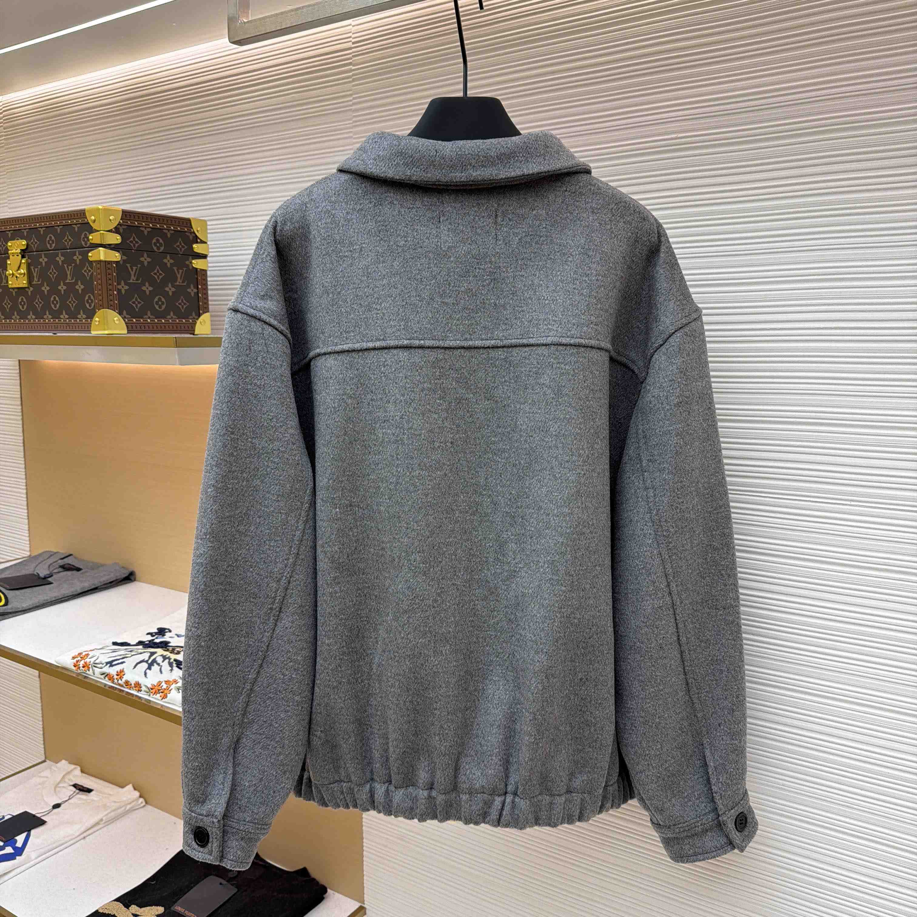 Miu Miu Double Cashmere Blouson Jacket - EUR FASHION