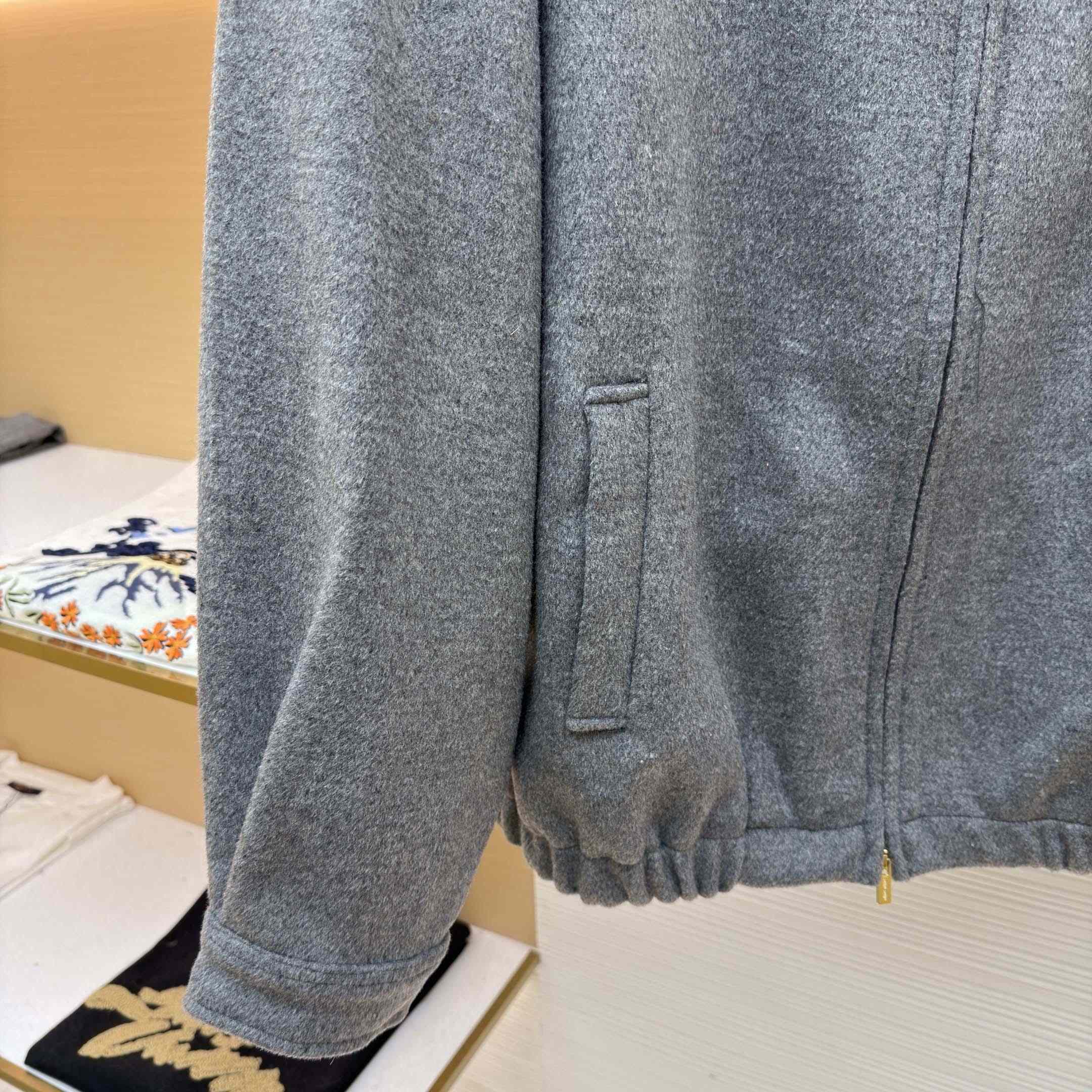 Miu Miu Double Cashmere Blouson Jacket - EUR FASHION