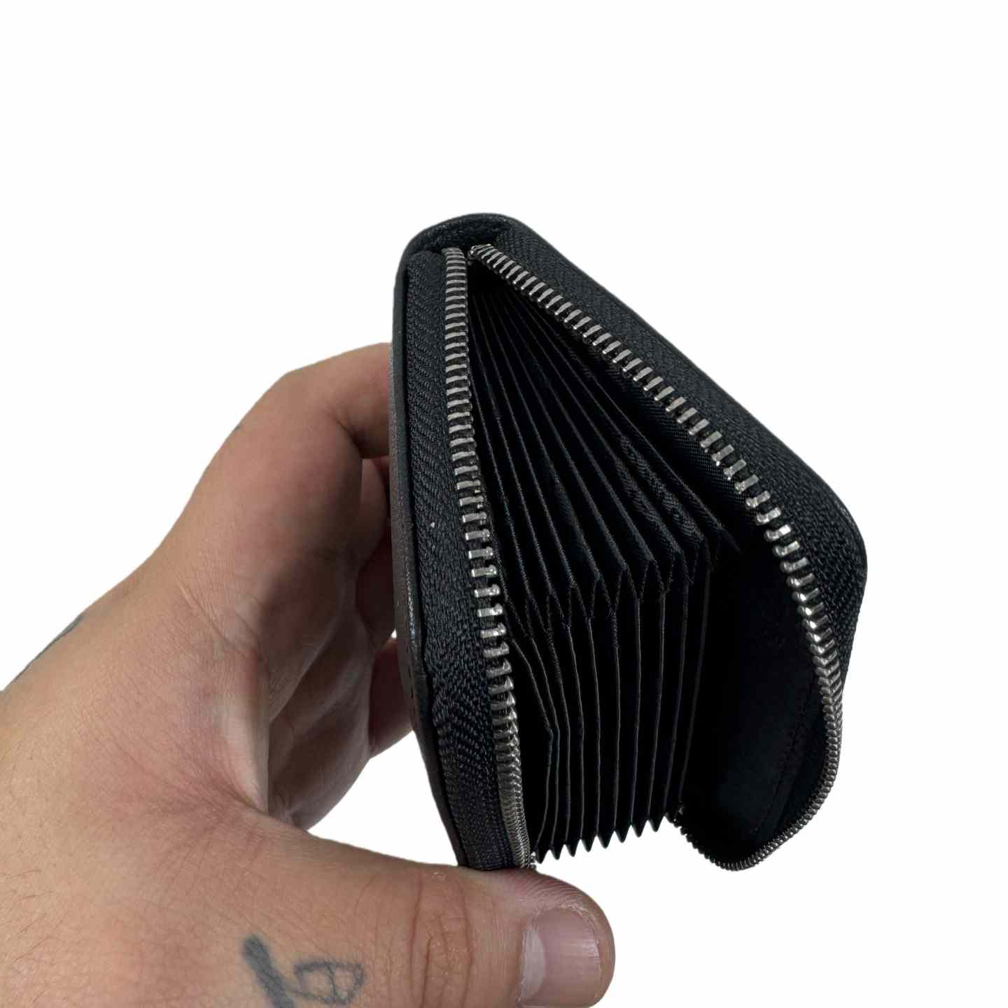 Chrome Heart Leather Cross Wallet - EUR FASHION