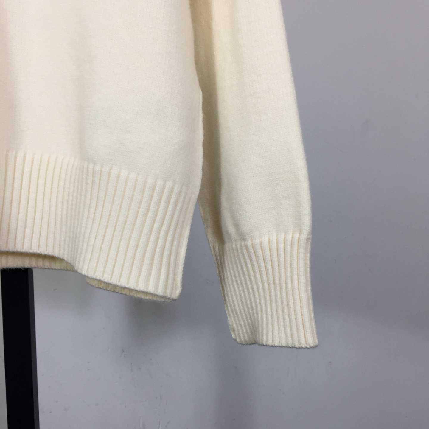 AMI Paris Ami De Coeur Wool Polo Shirt - EUR FASHION