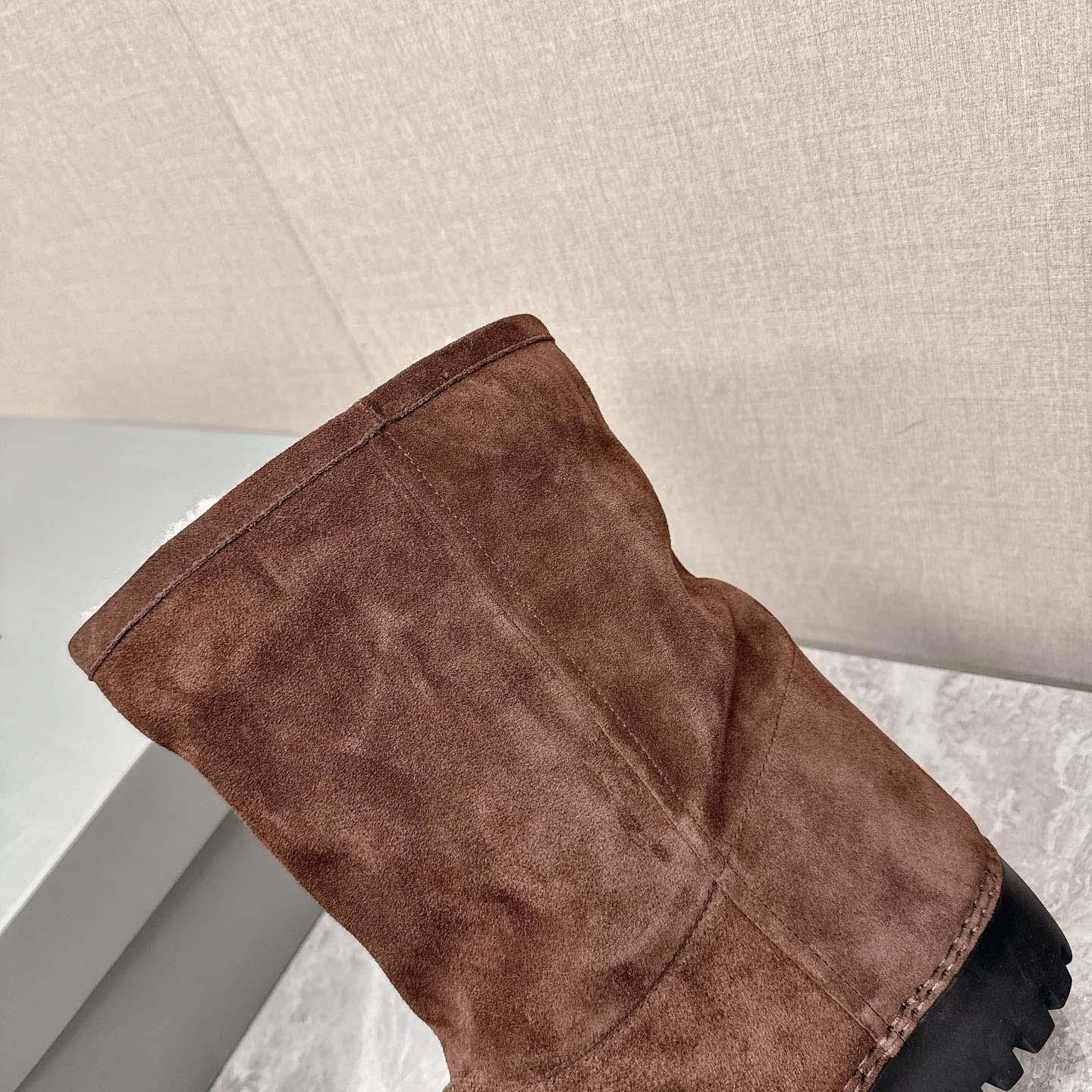 Balenciaga Alaska Fur High Boots - EUR FASHION