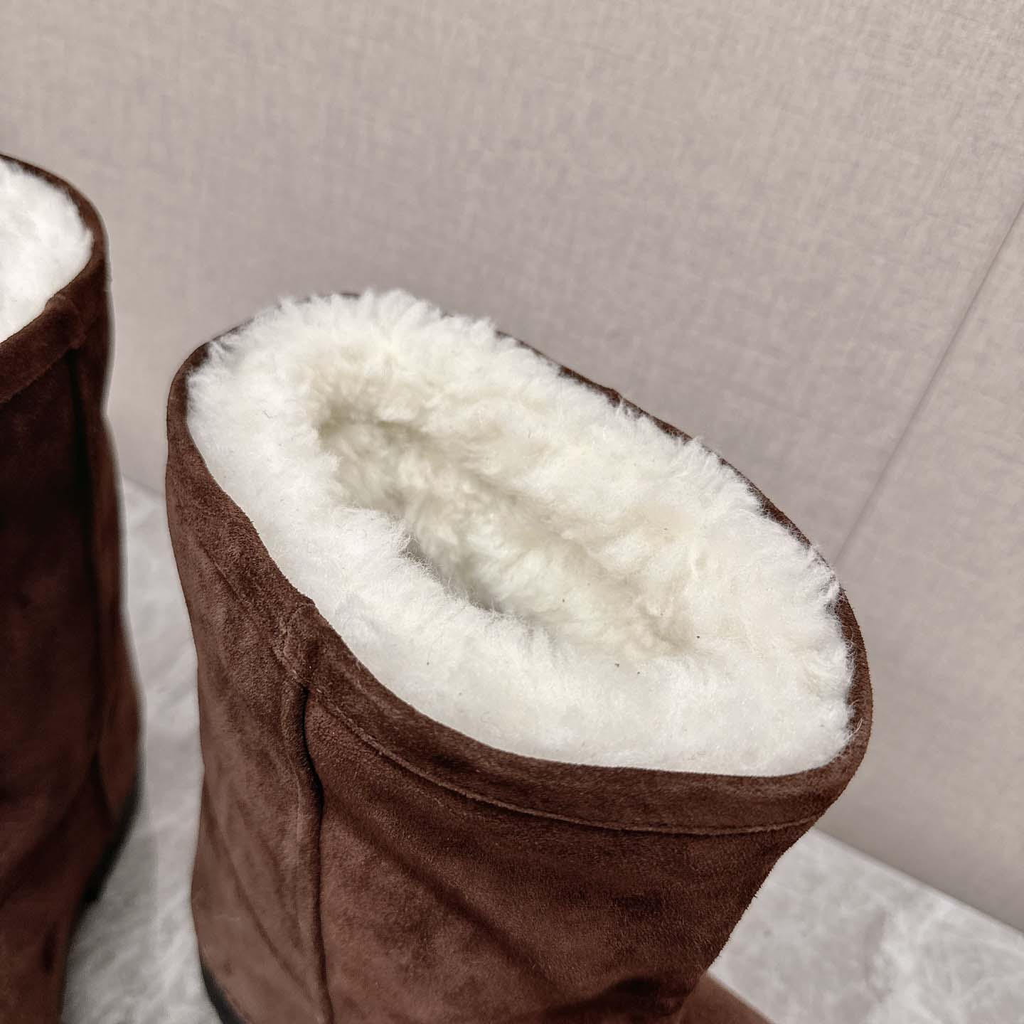 Balenciaga Alaska Fur High Boots - EUR FASHION