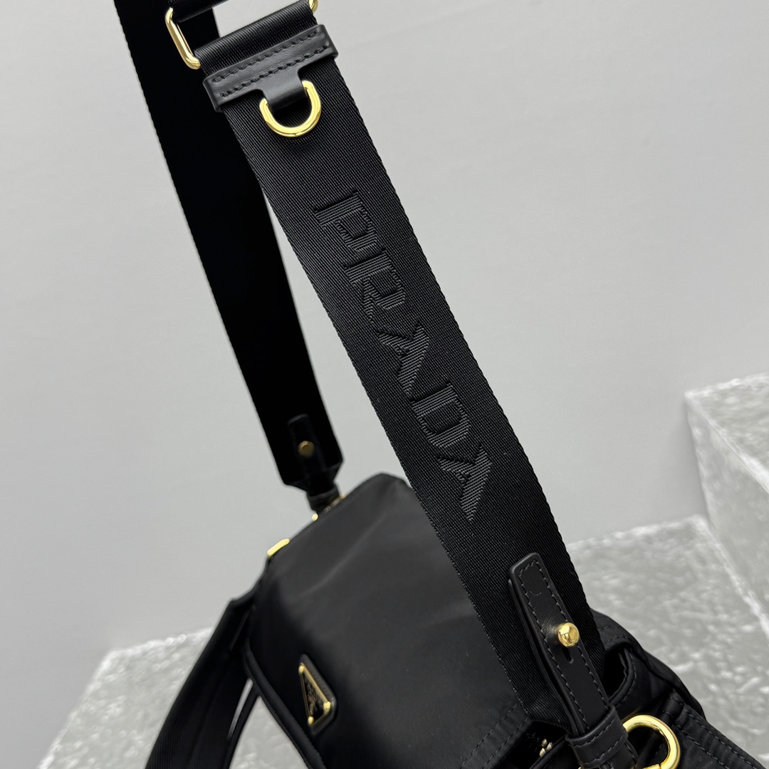 Prada Explore Medium Re-Nylon Shoulder Bag With Flap - EUR FASHION