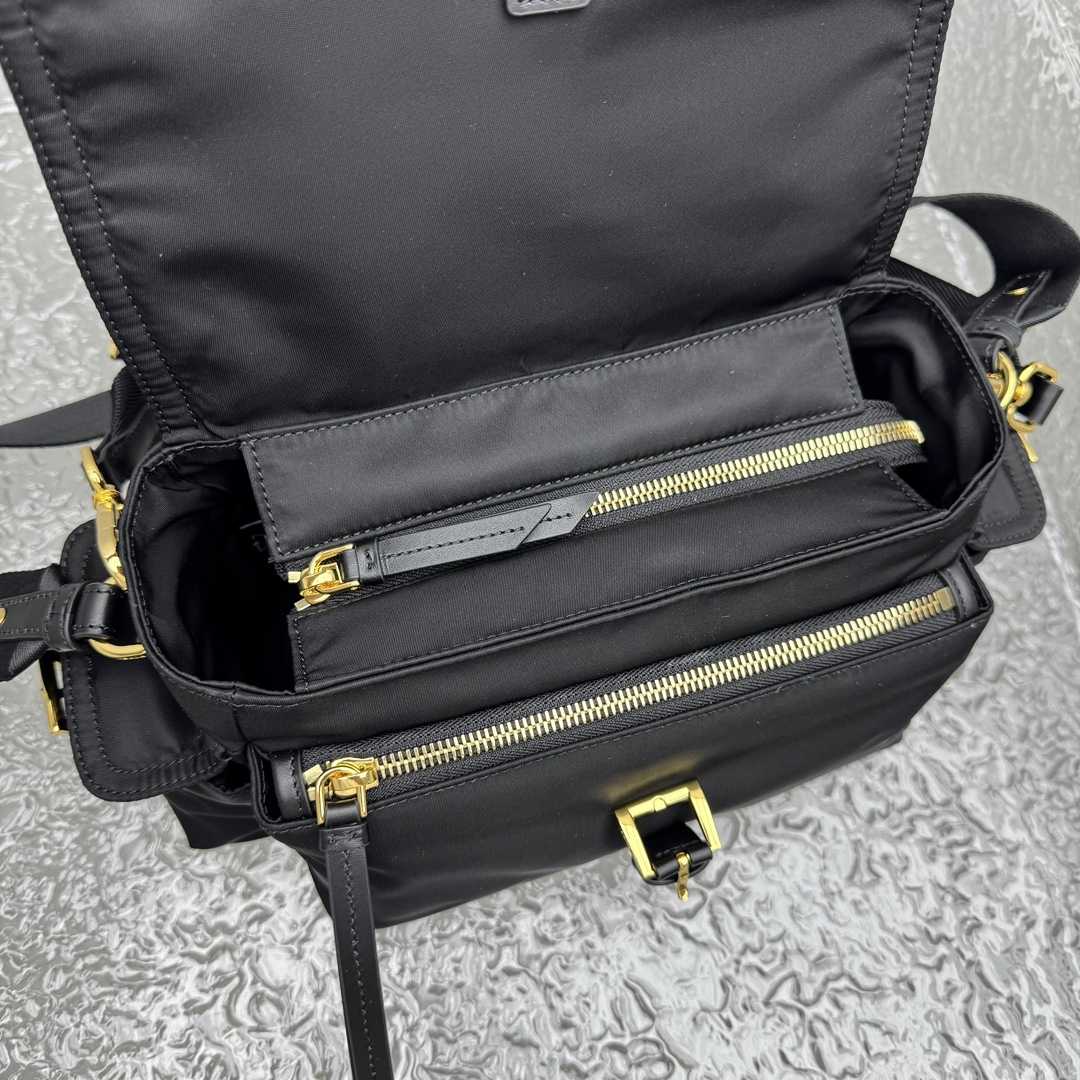 Prada Explore Medium Re-Nylon Shoulder Bag With Flap - EUR FASHION