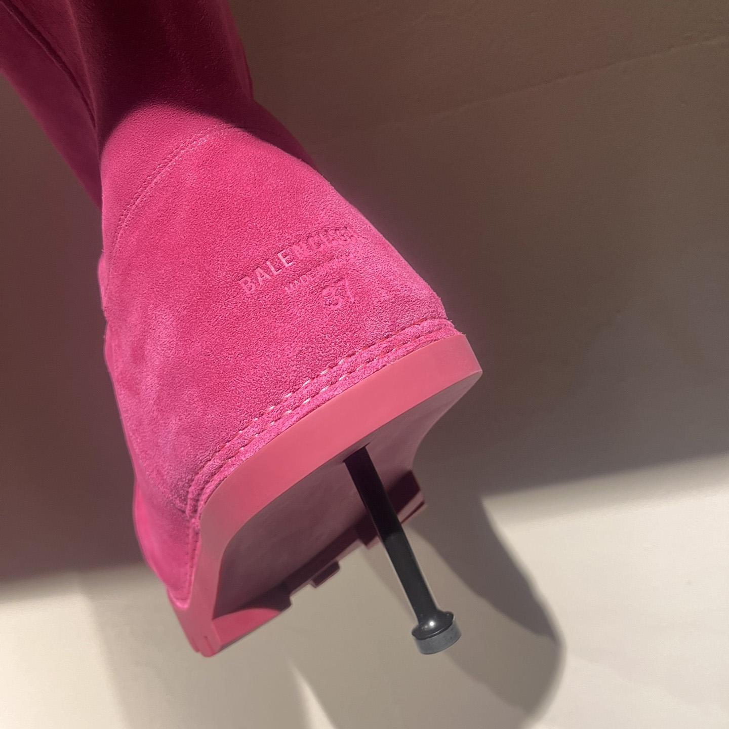 Balenciaga Alaska Fur High Boots - EUR FASHION