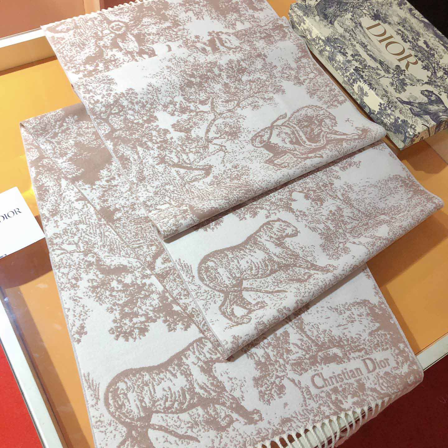 Dior Toile de Jouy Sauvage Scarf - EUR FASHION