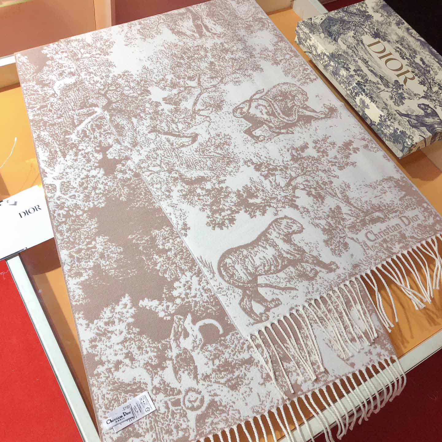 Dior Toile de Jouy Sauvage Scarf - EUR FASHION