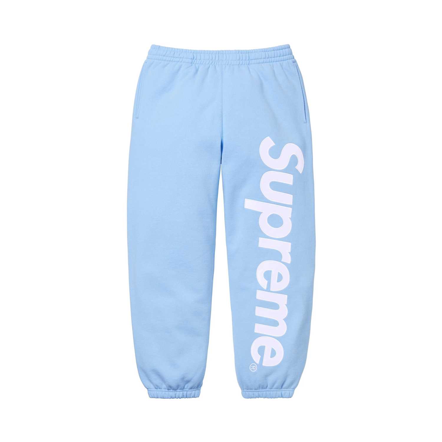 Supreme Satin Appliqué Sweatpant - EUR FASHION