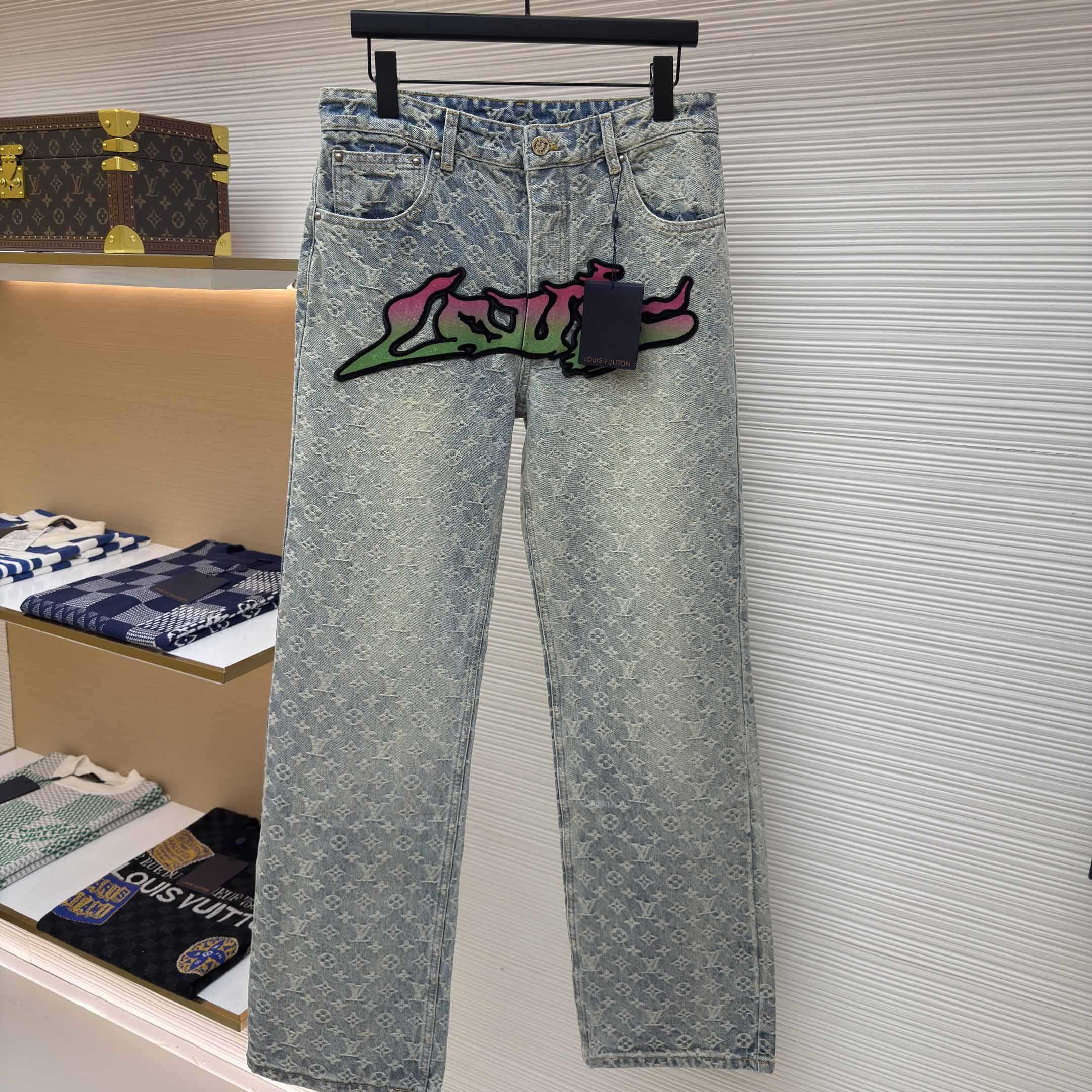 Louis Vuitton Baggy Denim Pants - EUR FASHION